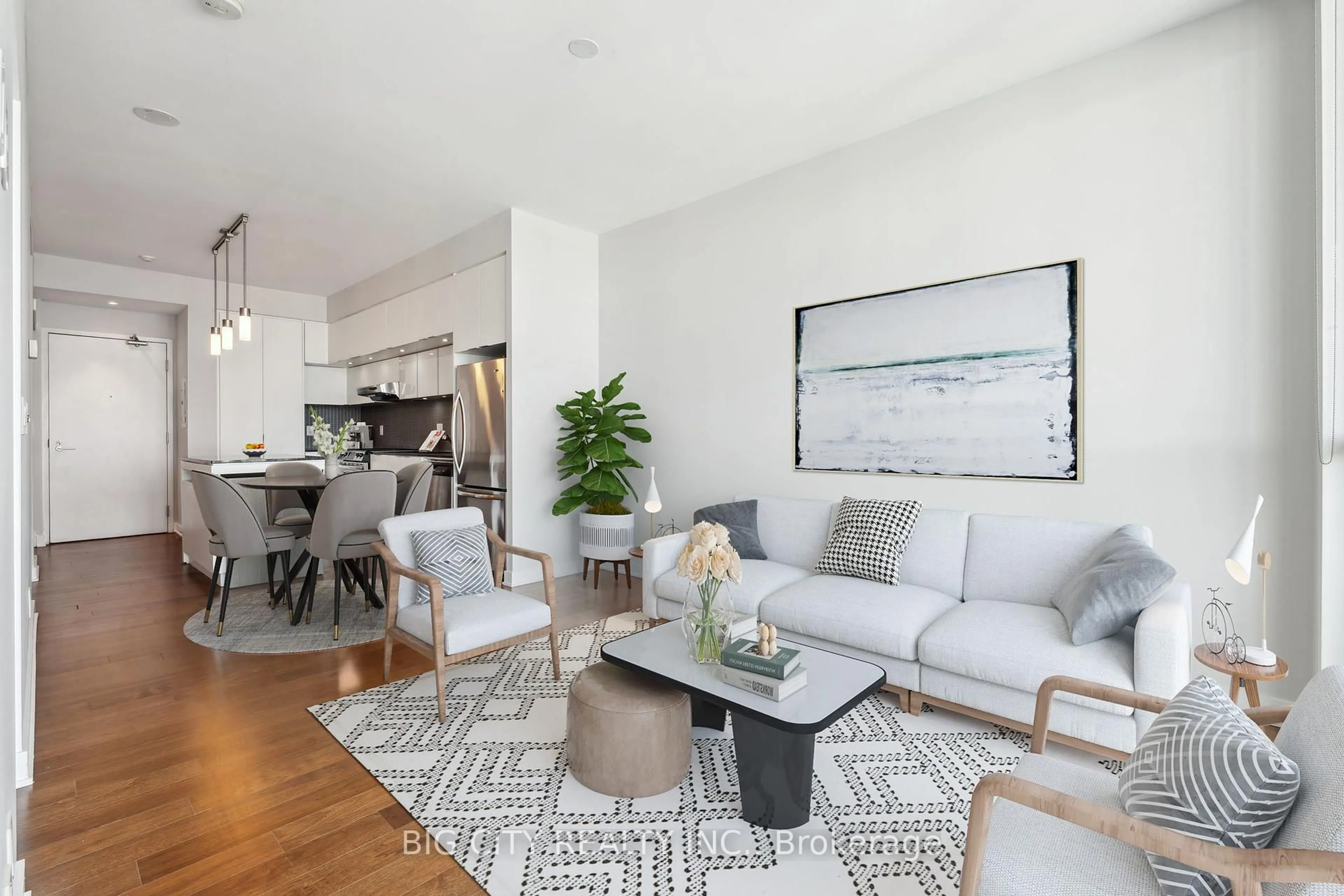 Living room with furniture, unknown for 110 Charles St #3608, Toronto Ontario M4Y 1T5