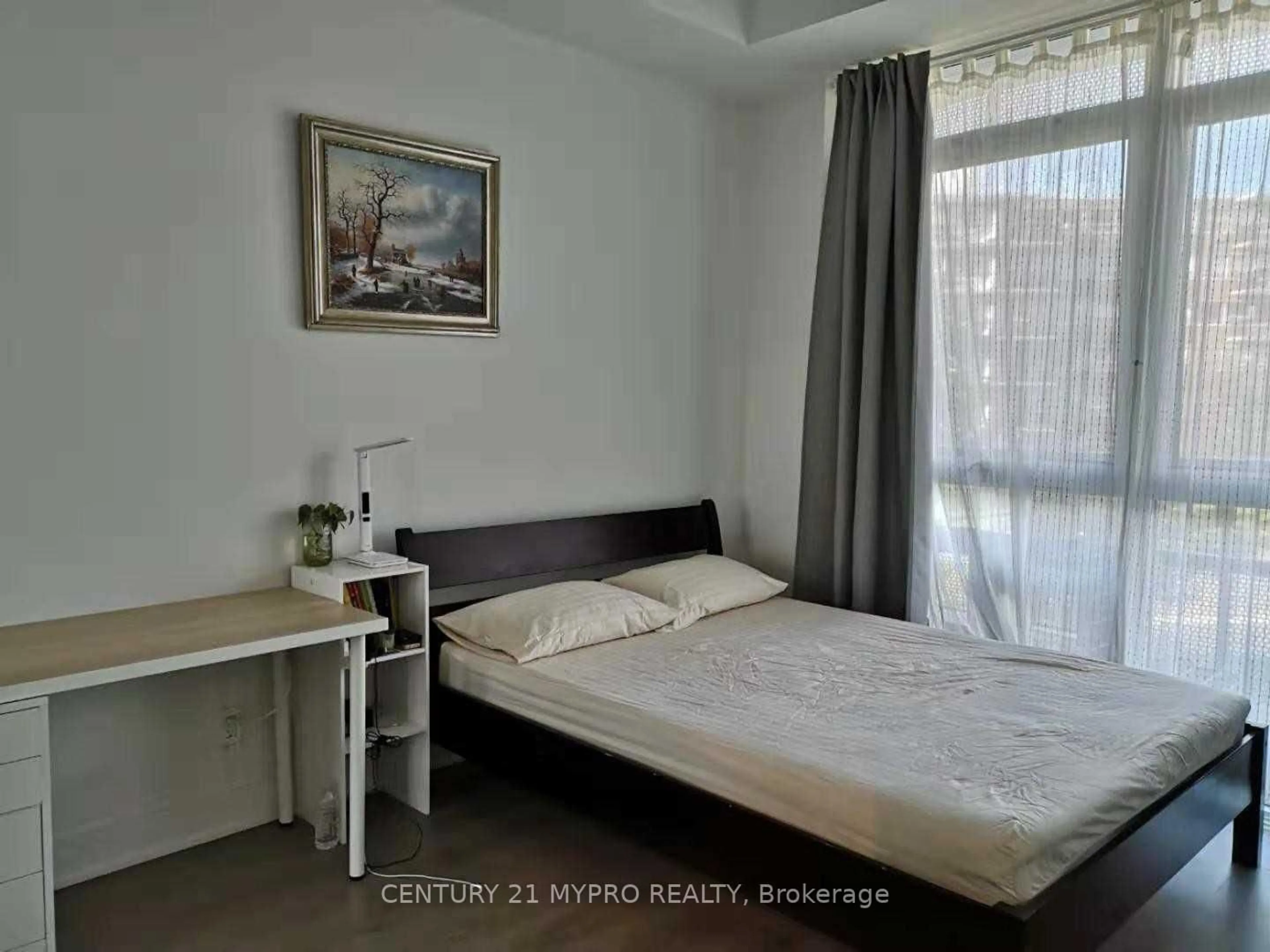 Bedroom with bed, unknown for 99 The Donway N/A #206, Toronto Ontario M3C 0N8