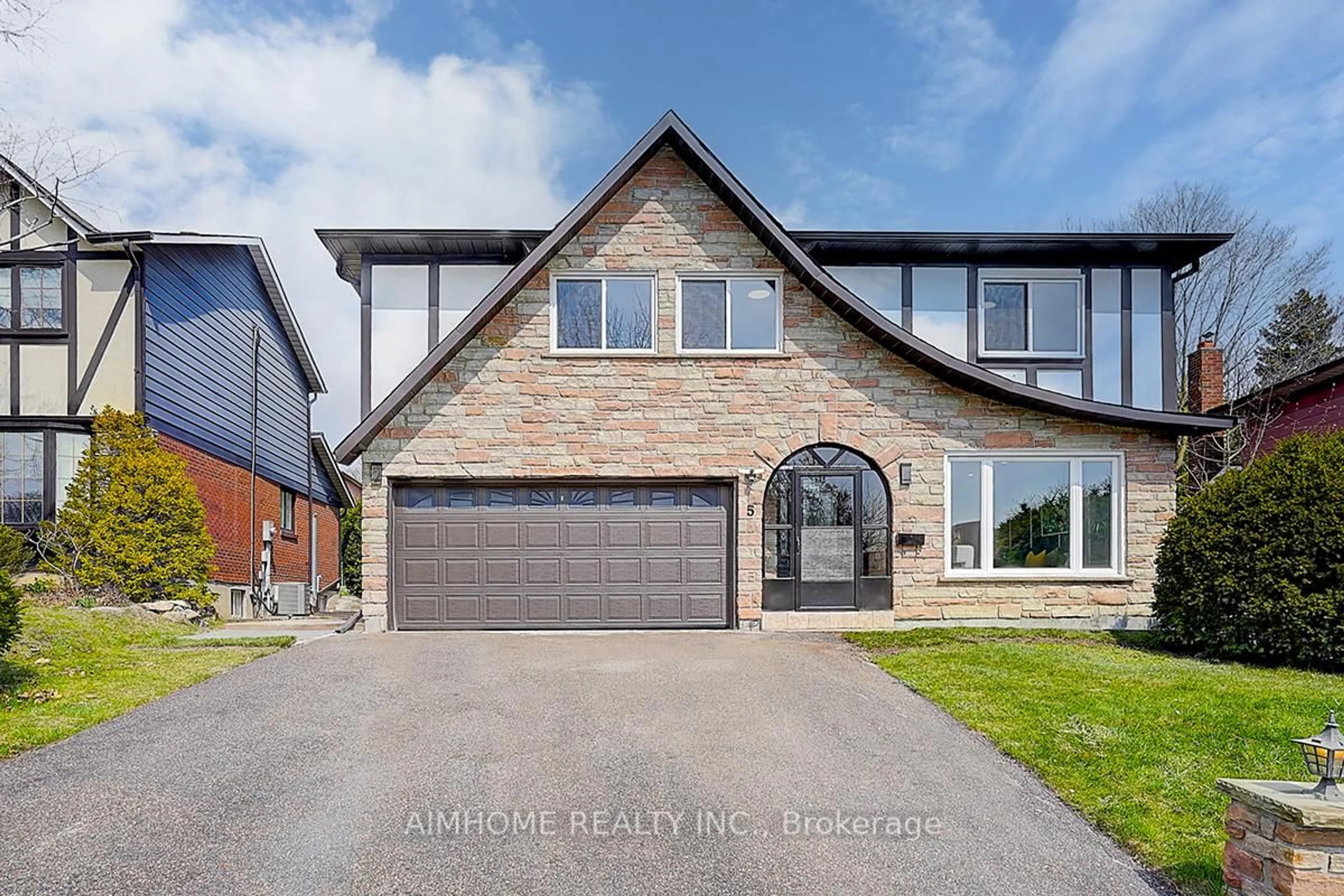 Home with brick exterior material, street for 5 O'Shea Cres, Toronto Ontario M2J 2N4