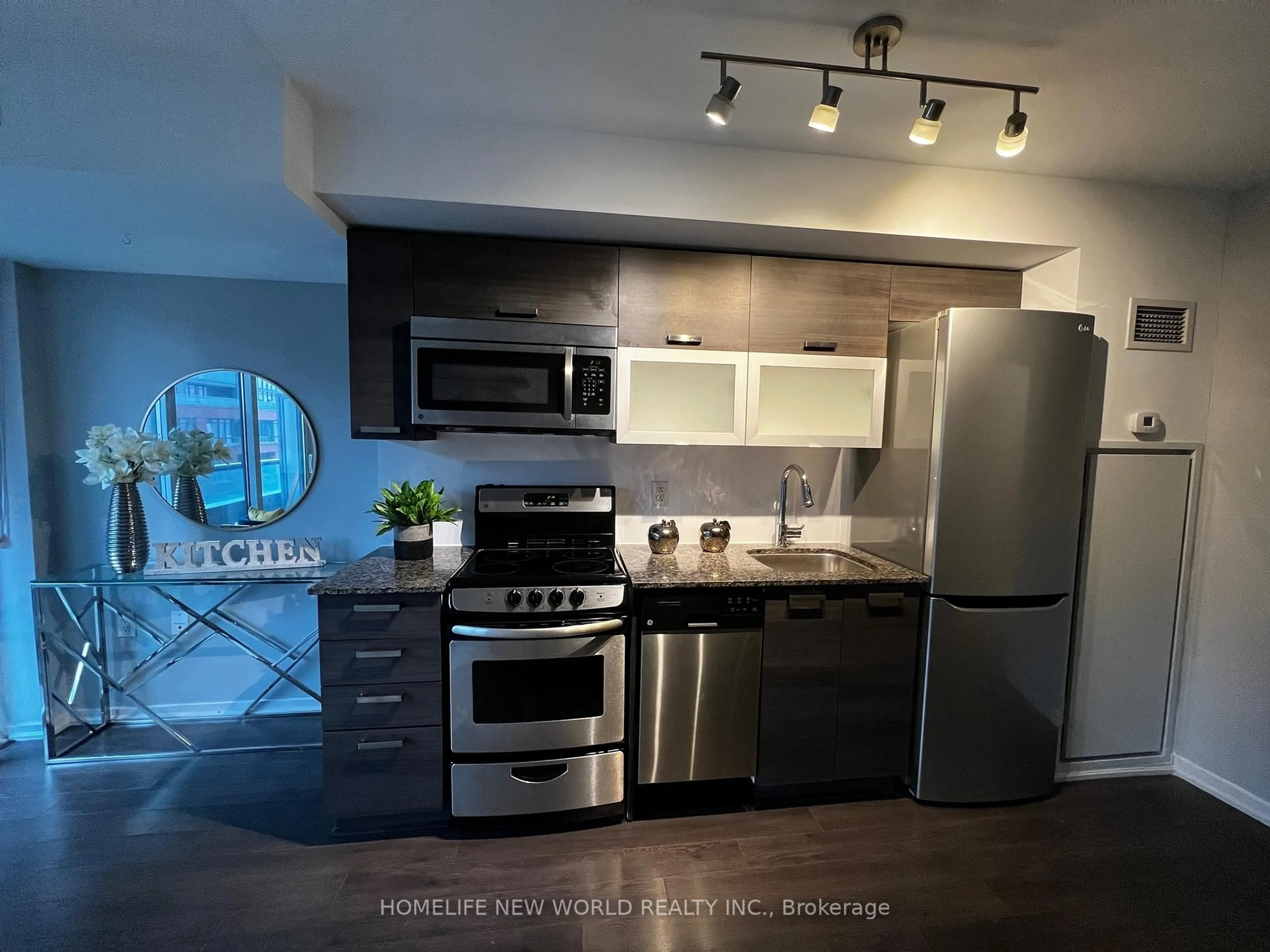 Open concept kitchen, unknown for 36 Lisgar St #516E, Toronto Ontario M6J 3G2