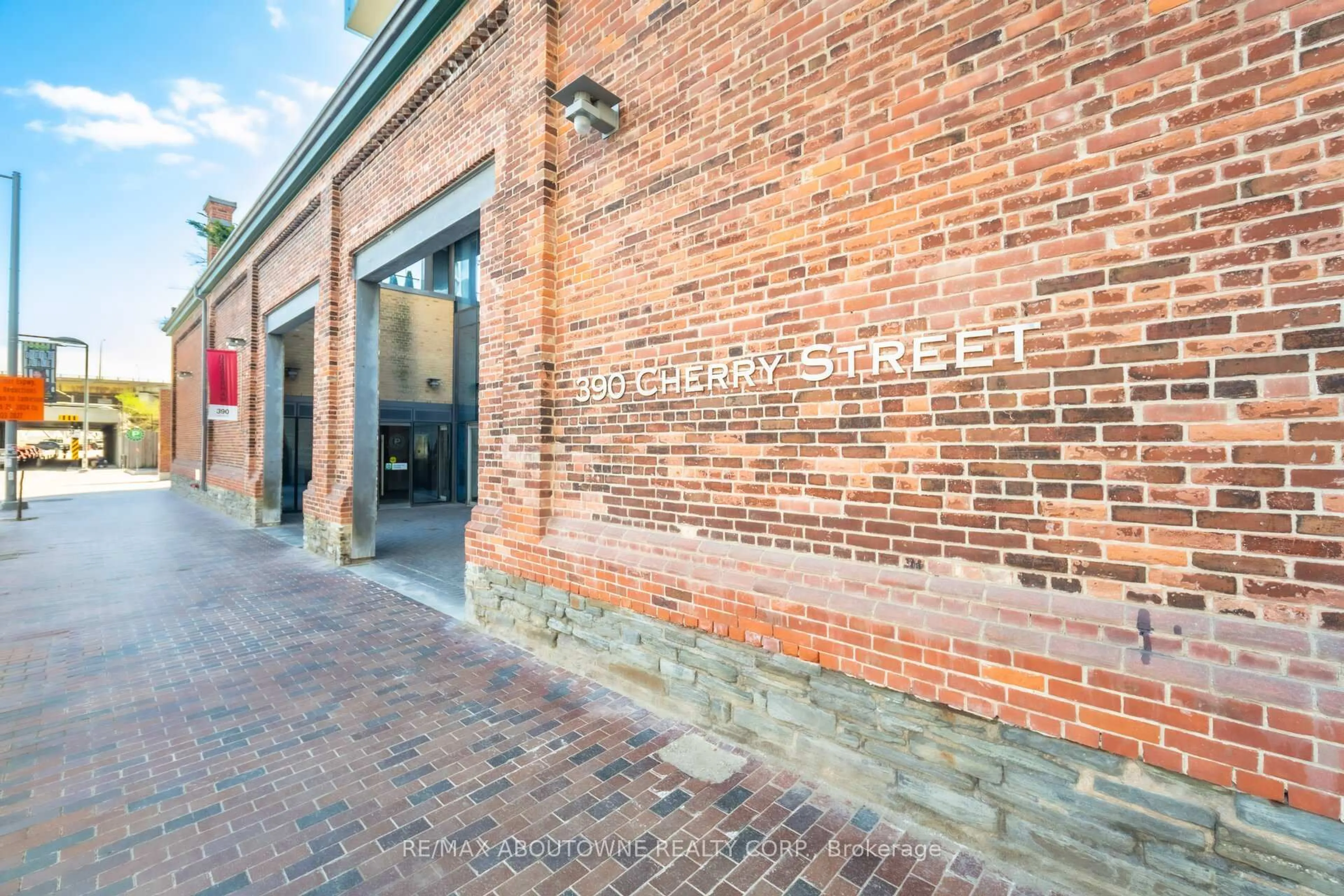 Home with brick exterior material, street for 390 Cherry St #2310, Toronto Ontario M5A 0E2