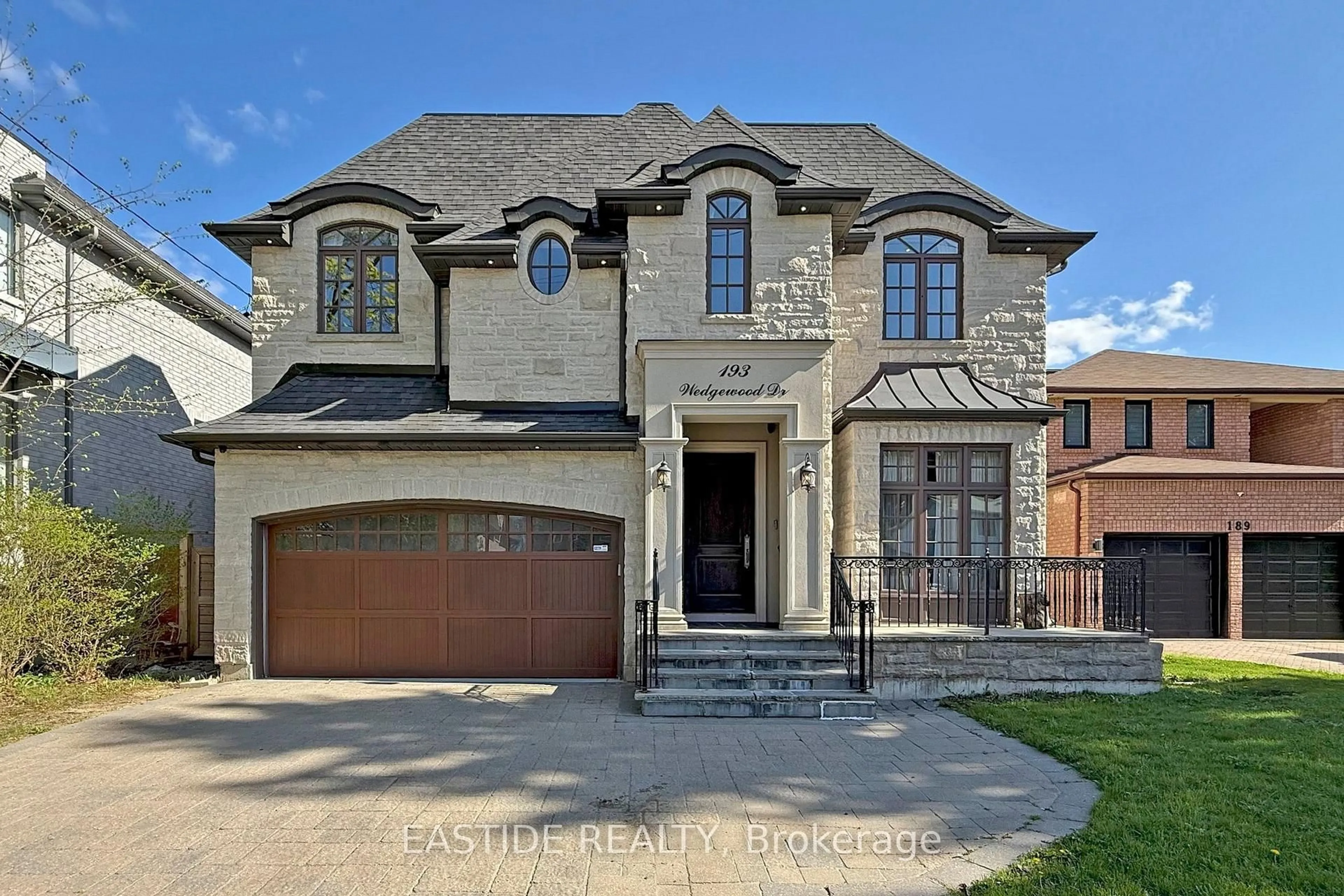 Home with brick exterior material, street for 193 Wedgewood Dr, Toronto Ontario M2M 2H8