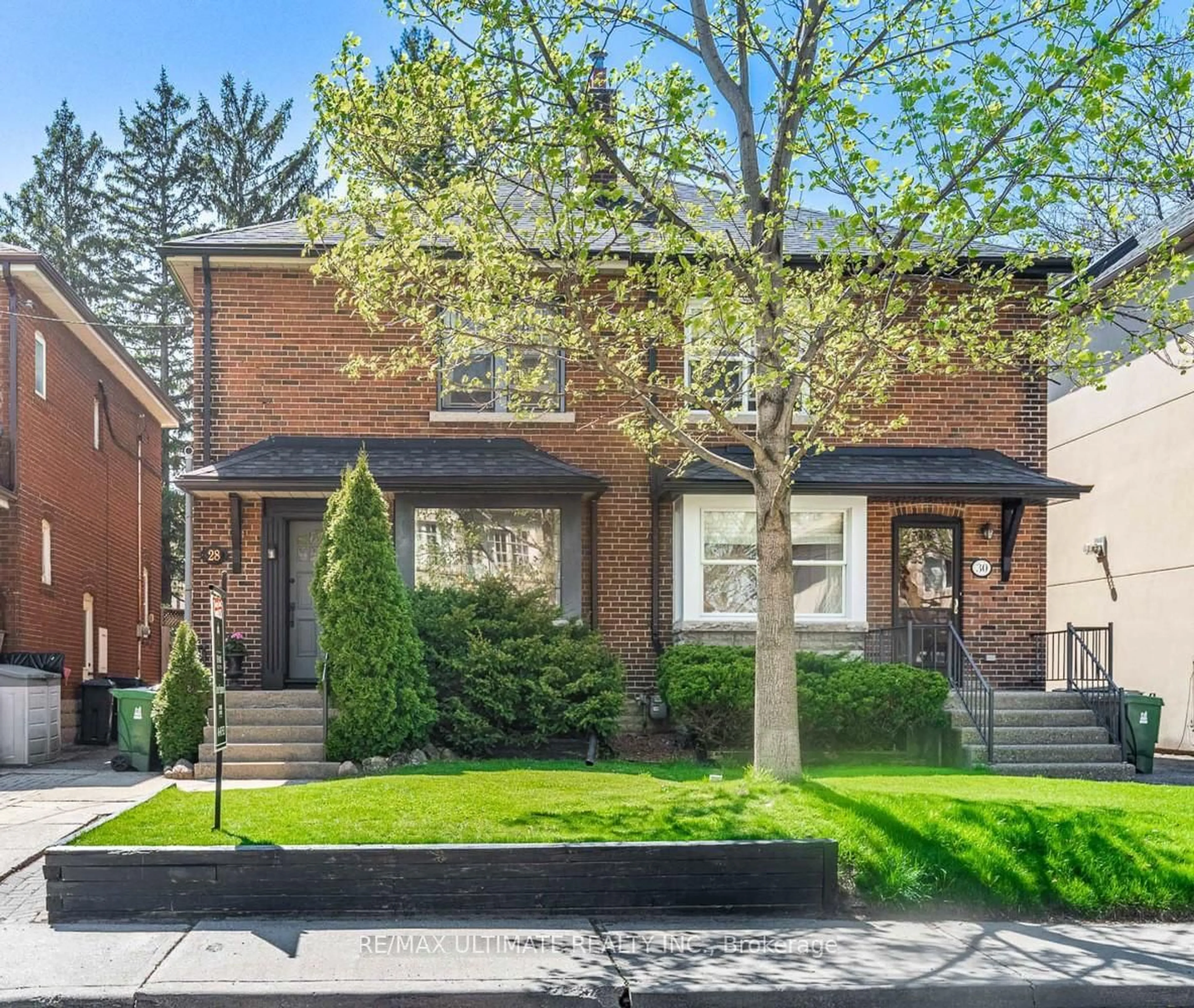 Home with brick exterior material, street for 28 Banff Rd, Toronto Ontario M4S 2V5