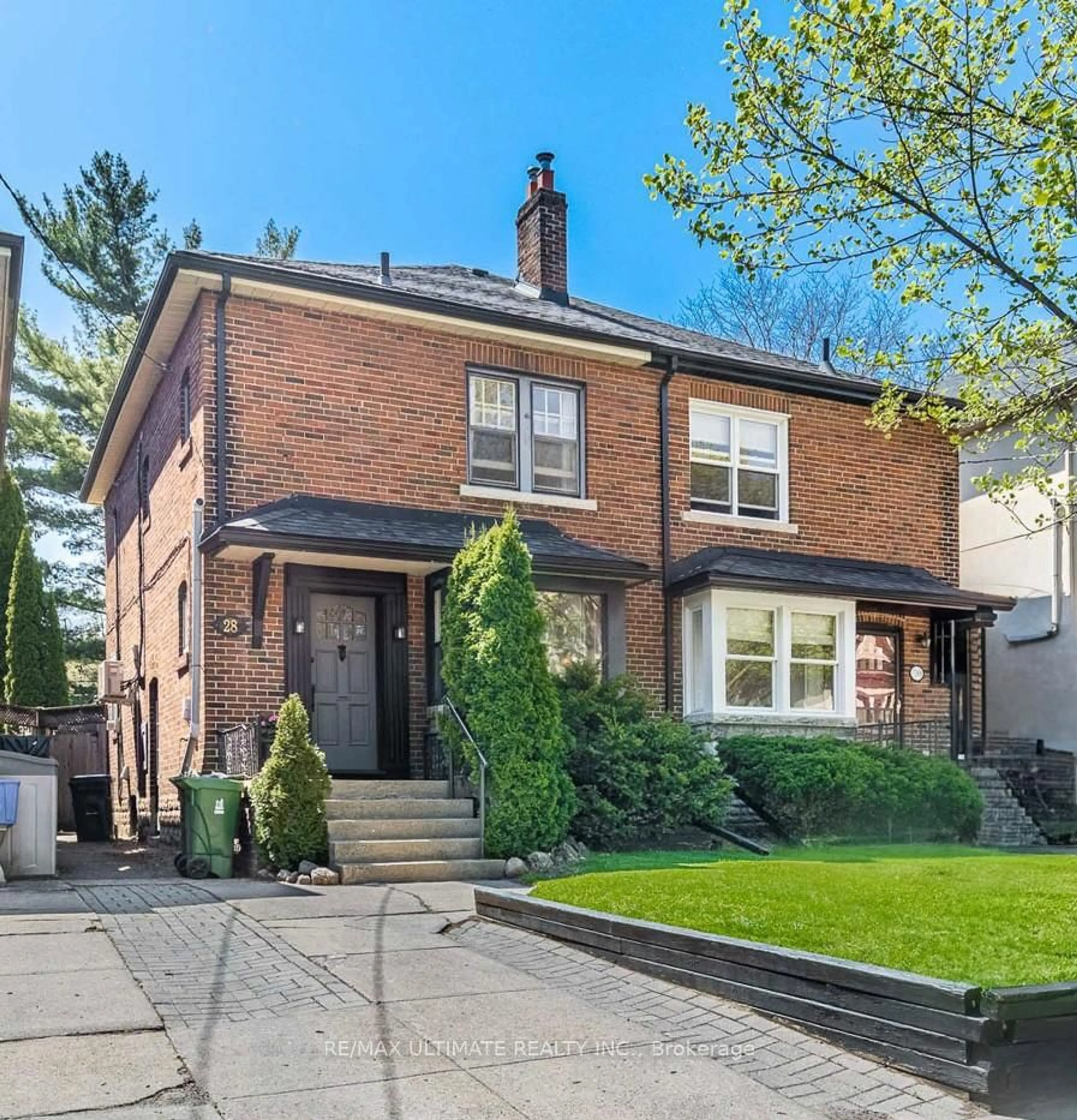 Home with brick exterior material, street for 28 Banff Rd, Toronto Ontario M4S 2V5