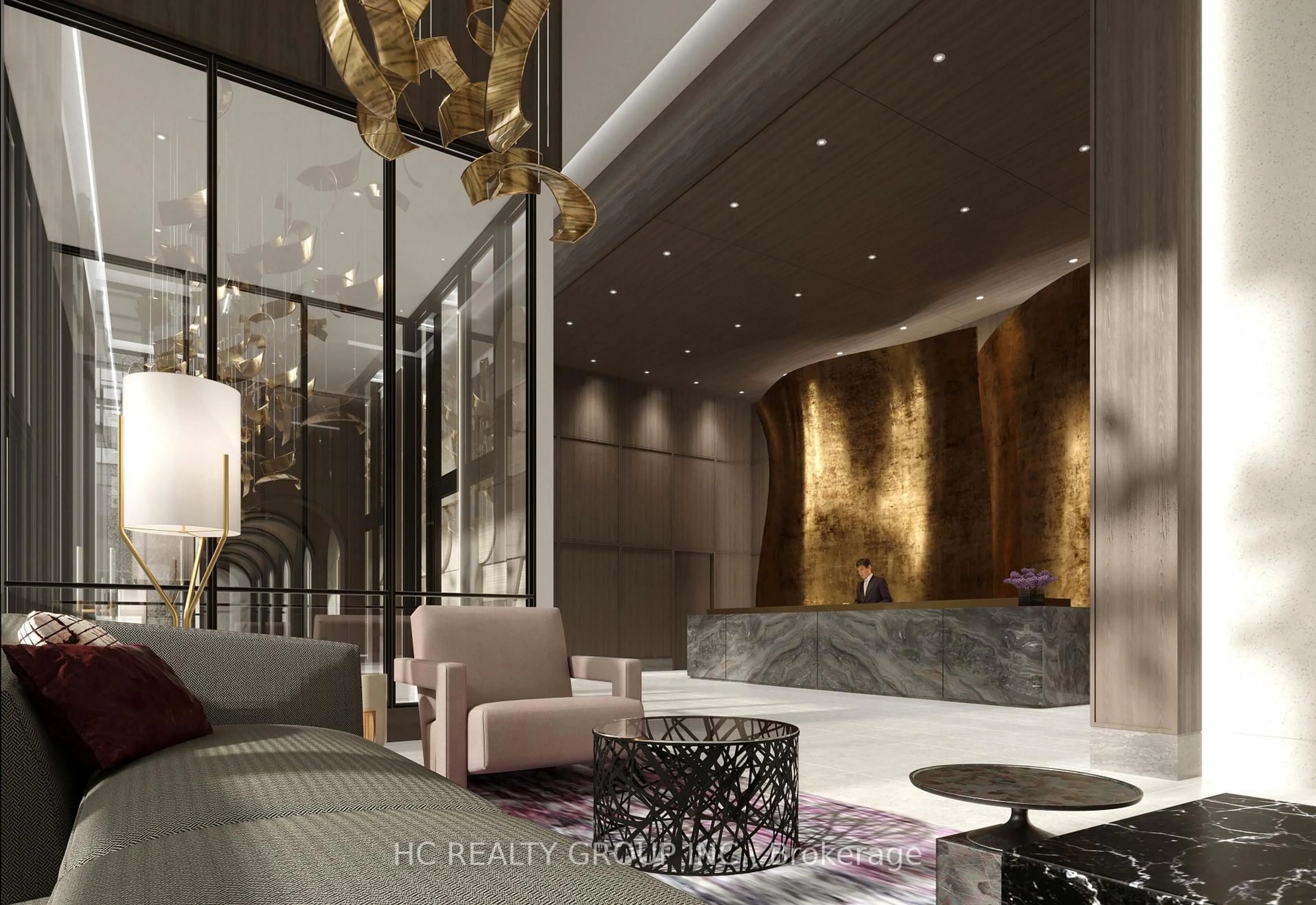 Lobby for 30 Inn On The Park Dr #222, Toronto Ontario M3C 0P7