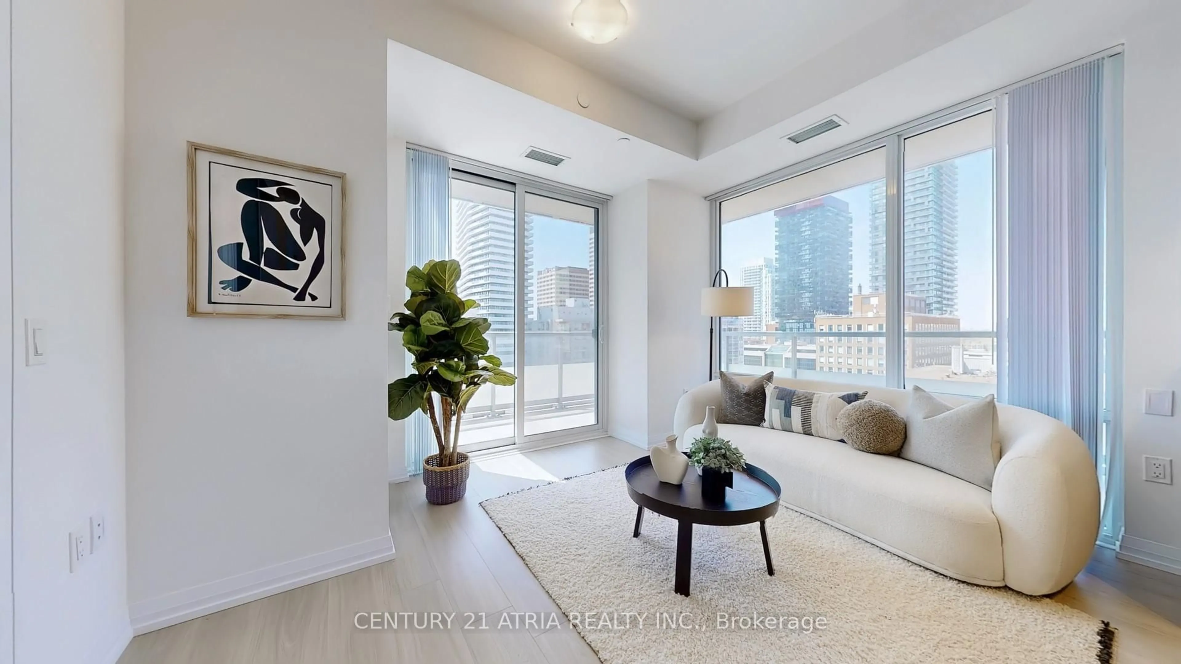 Living room with furniture, unknown for 50 Dunfield Ave #1517, Toronto Ontario M4S 0E4
