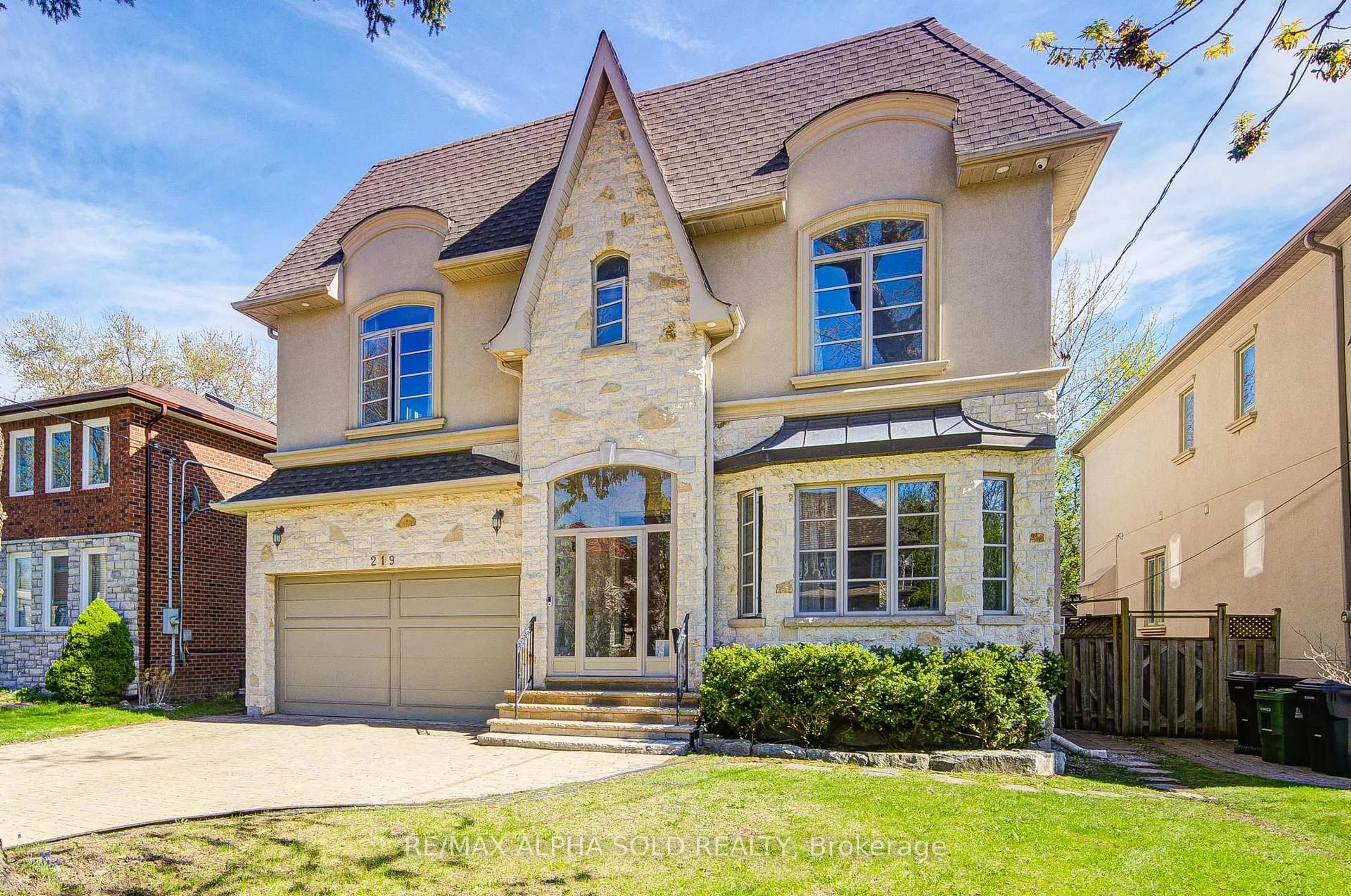 Home with brick exterior material, street for 219 Greenfield Ave, Toronto Ontario M2N 3E2