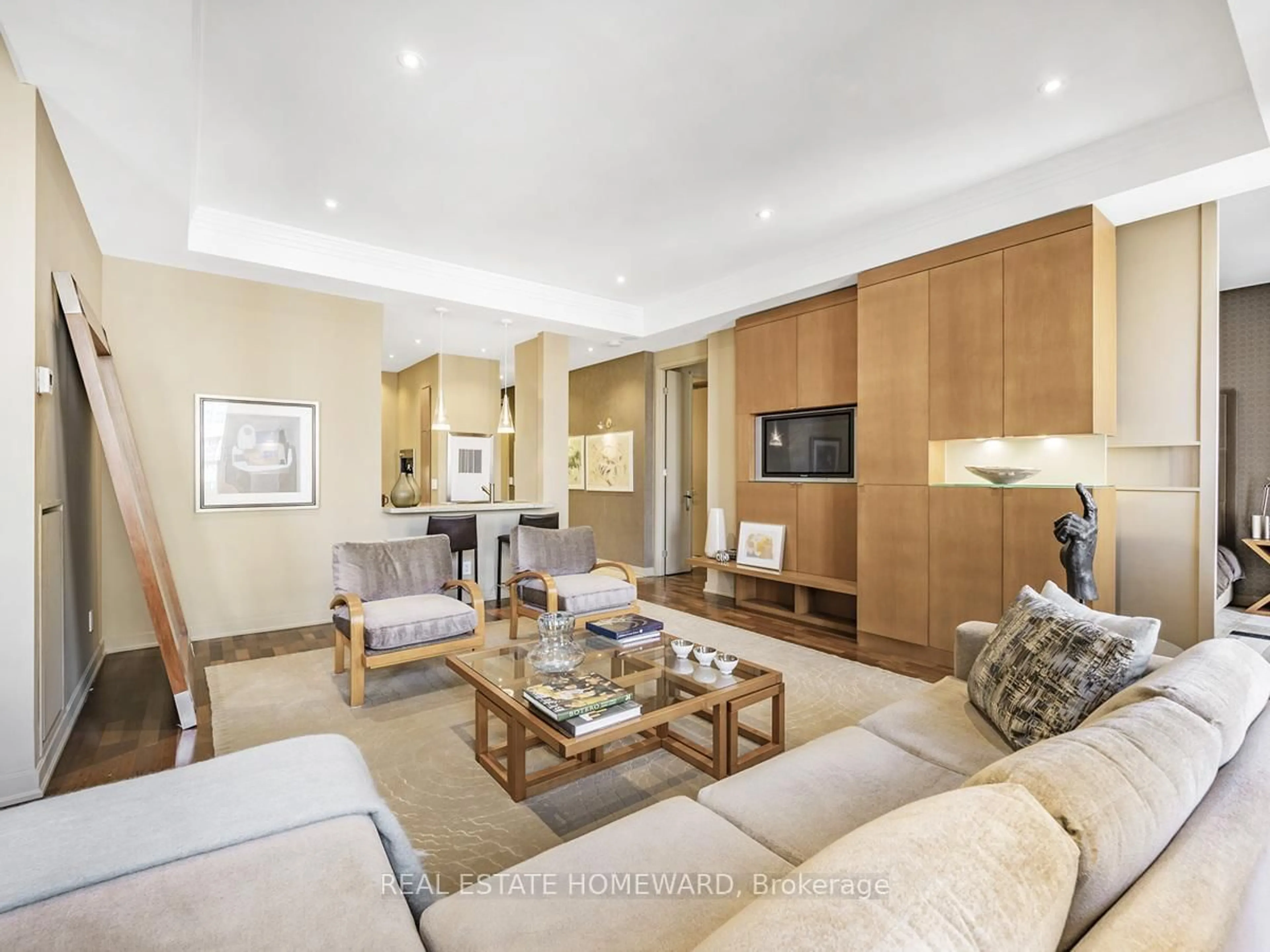 Living room with furniture, unknown for 48 St Clair Ave #702, Toronto Ontario M4V 2Z2