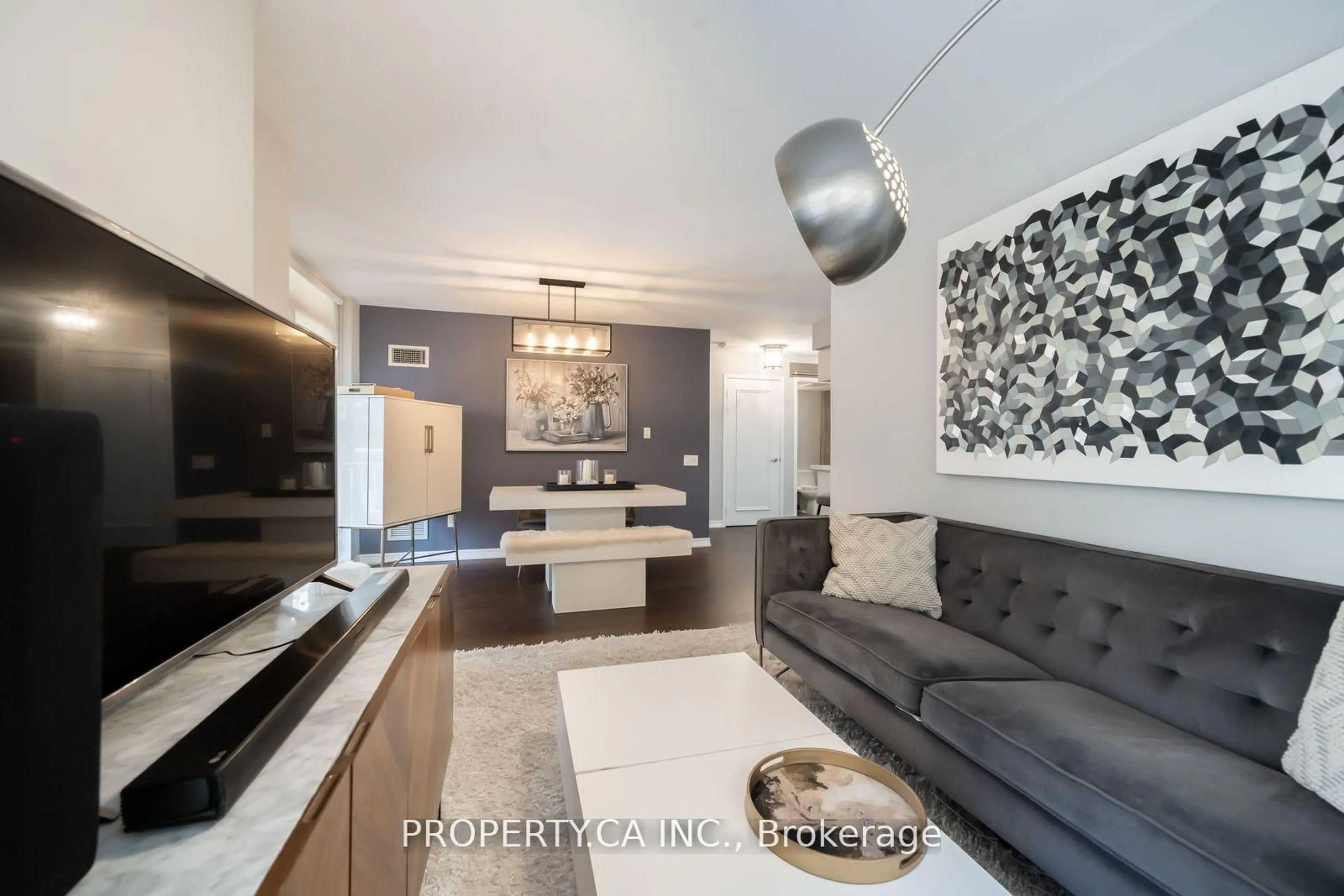 Living room with furniture, unknown for 60 St Clair Ave #202, Toronto Ontario M4V 1M1