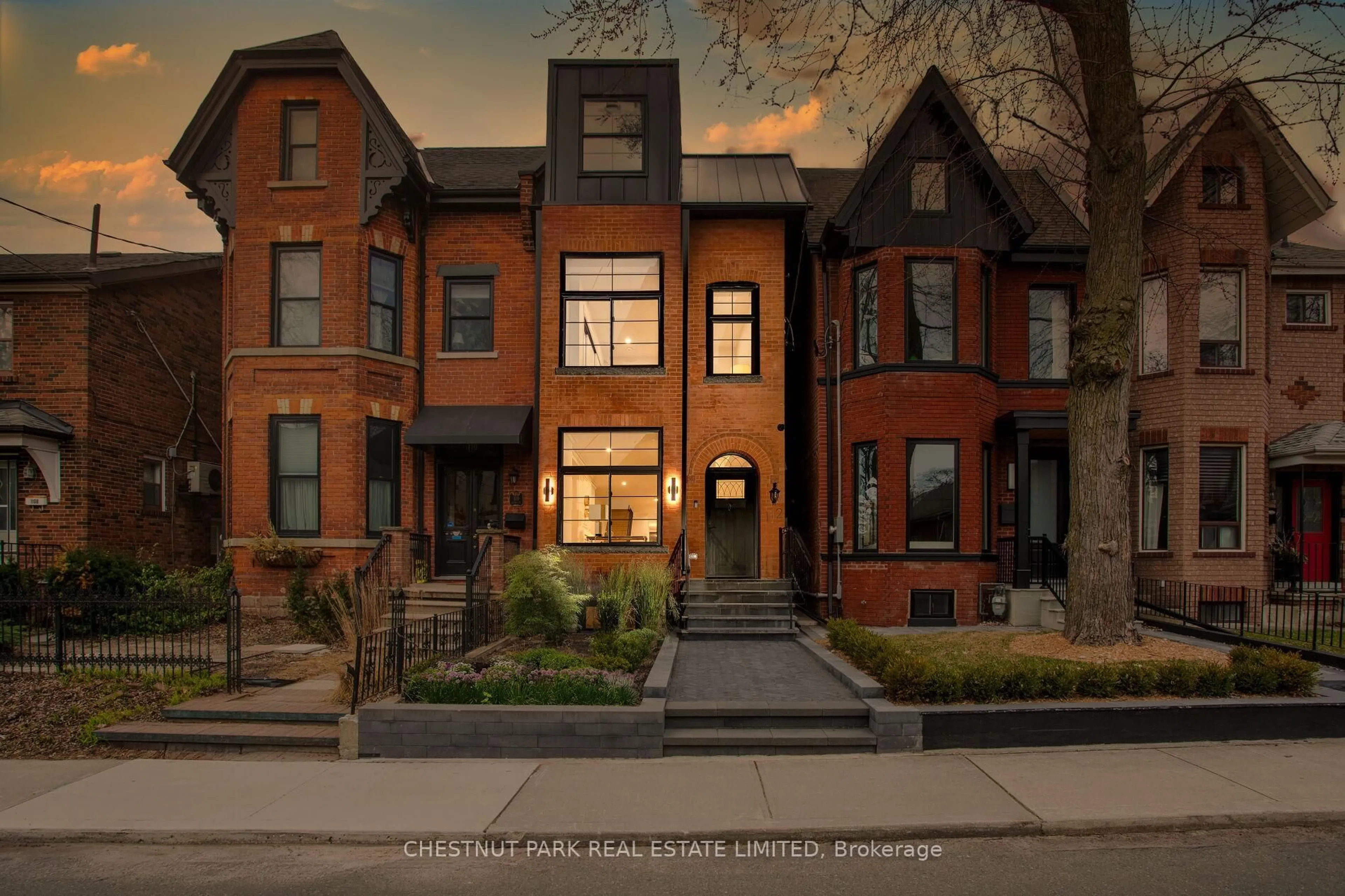 Home with brick exterior material, street for 112 Givins St, Toronto Ontario M6J 2X9