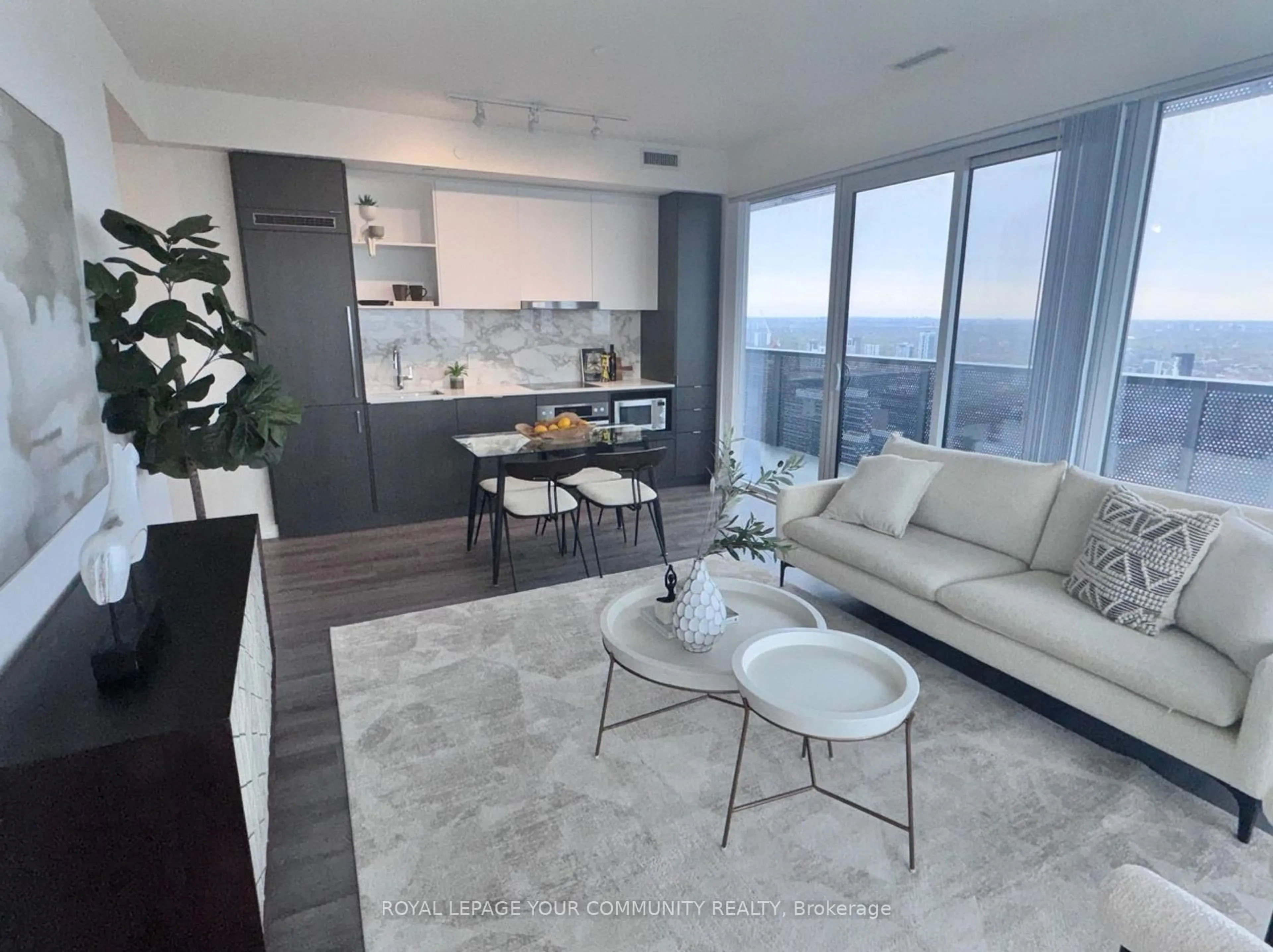 Living room with furniture, unknown for 138 Downes St #6506, Toronto Ontario M5E 0E4