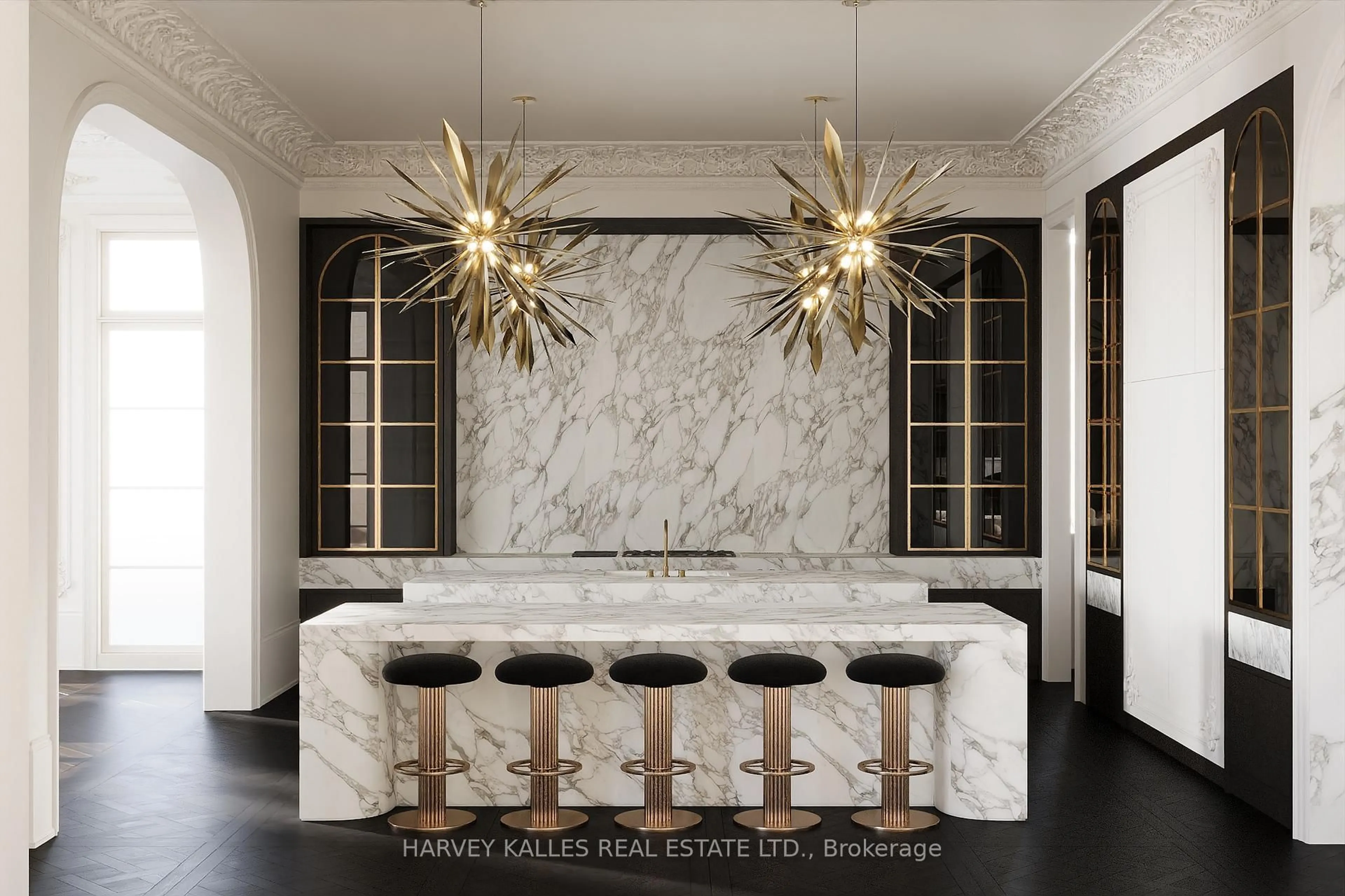 Contemporary kitchen, ceramic/tile floor for 8 Sandfield Rd, Toronto Ontario M3B 2B6