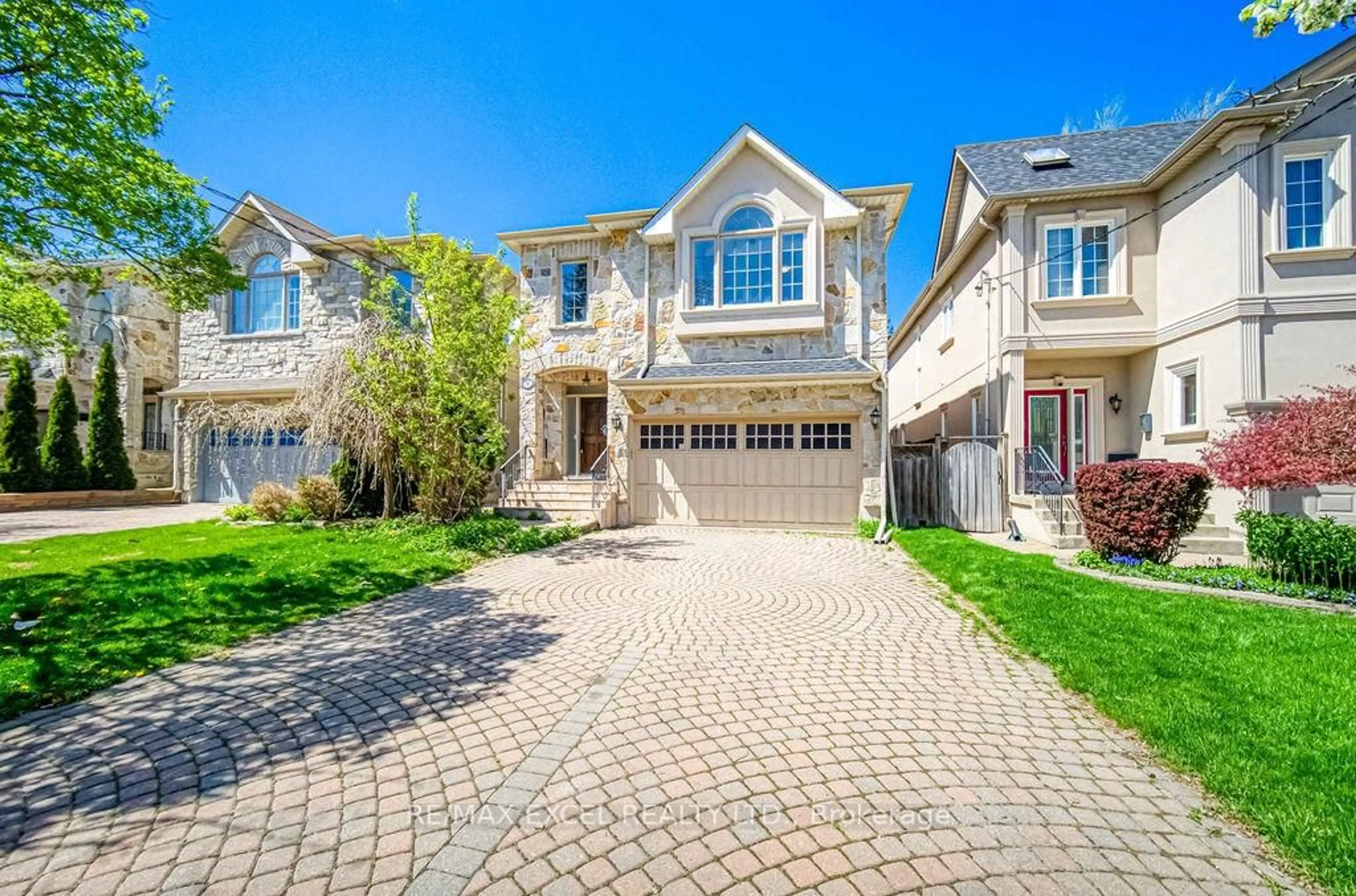 Home with brick exterior material, street for 308A Hounslow Ave, Toronto Ontario M2R 1H5