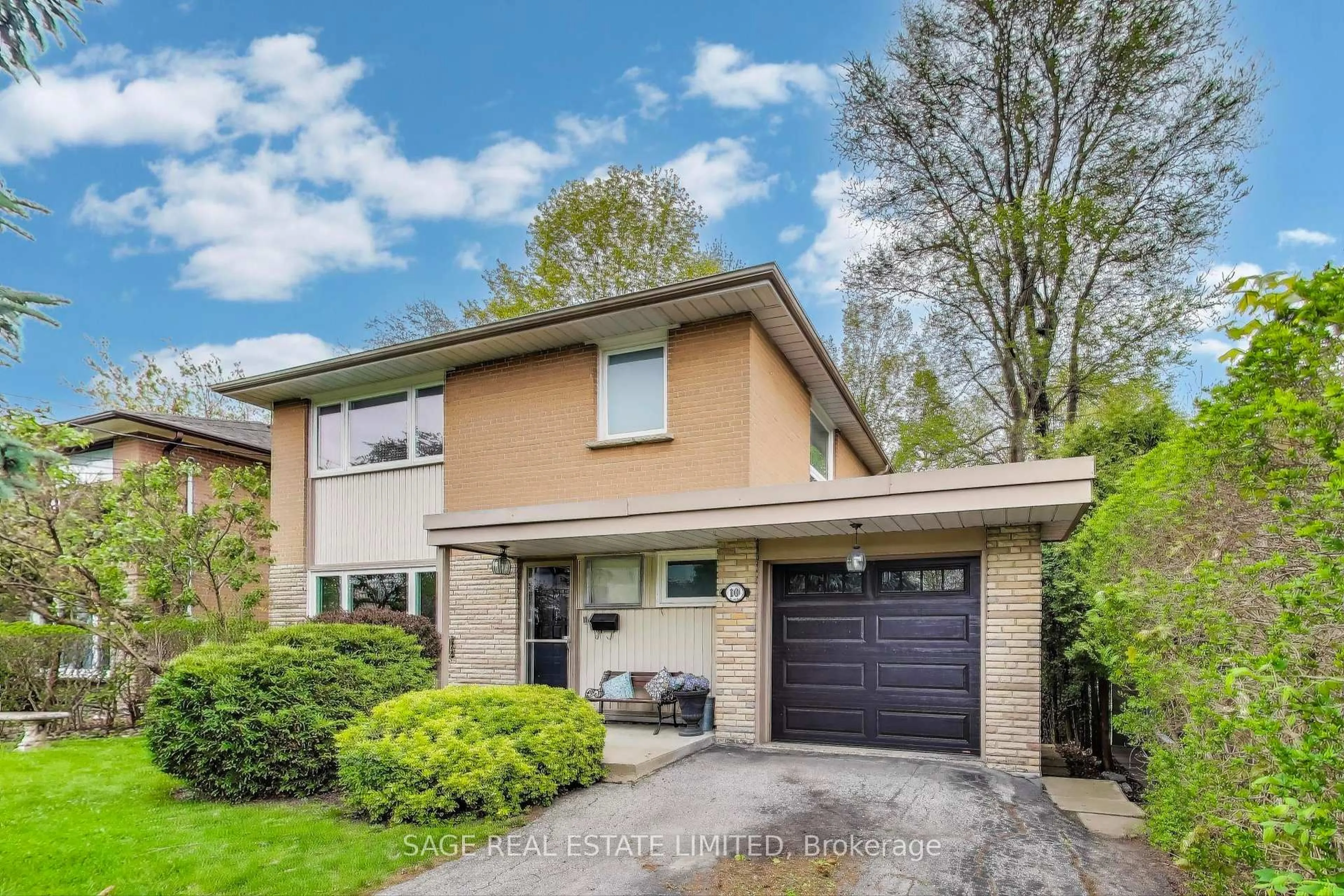 Home with brick exterior material, street for 10 Overbrook Pl, Toronto Ontario M3H 4P2
