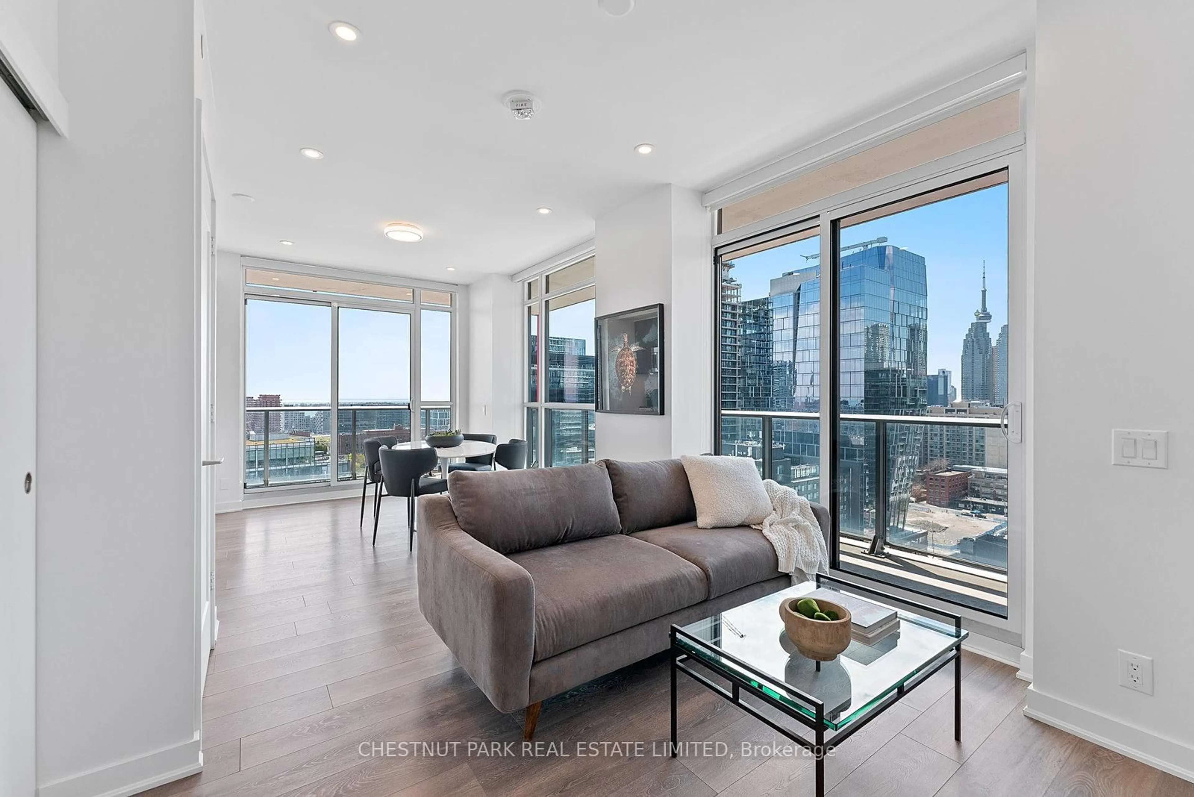 Living room with furniture, unknown for 120 Parliament St #1812, Toronto Ontario M5A 2Y8