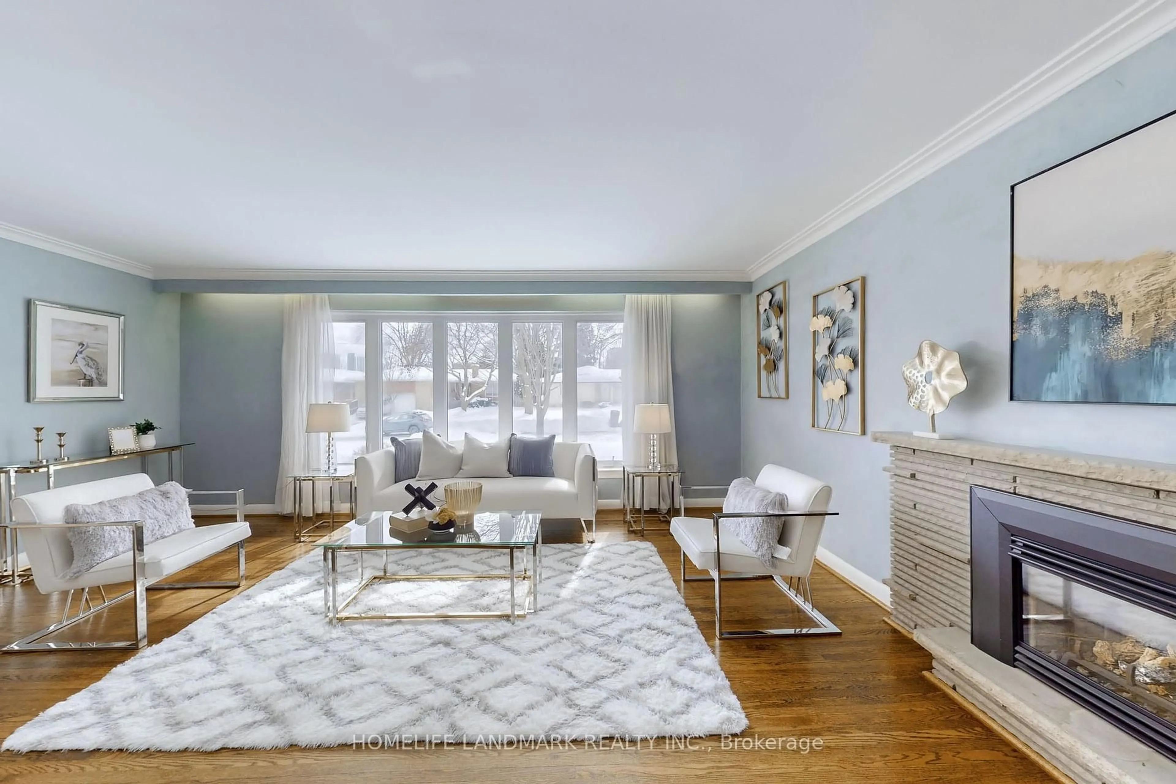 Living room with furniture, unknown for 6 Morewood Cres, Toronto Ontario M2K 1L7