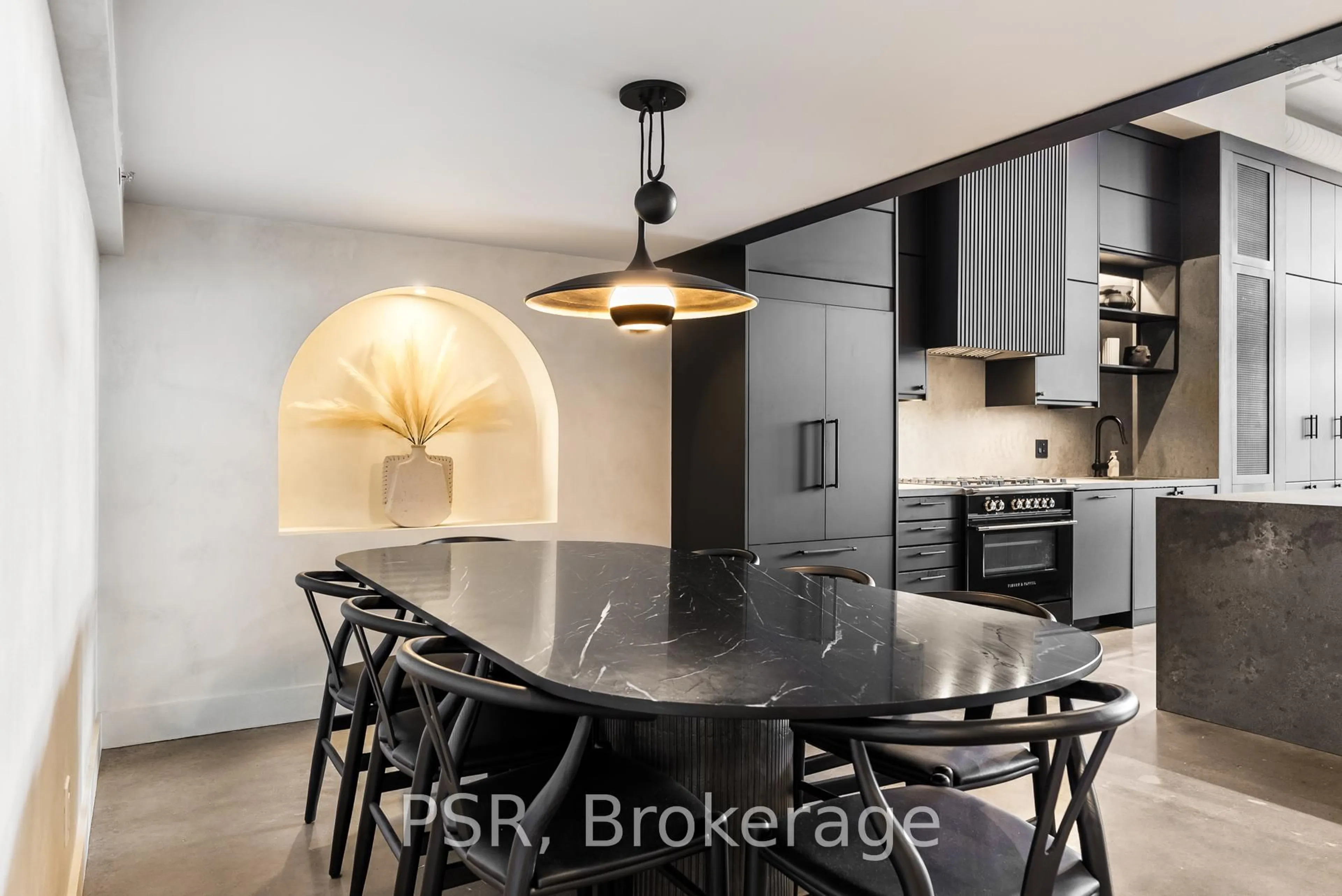 Contemporary kitchen, unknown for 90 Sumach St #503, Toronto Ontario M5A 4R4