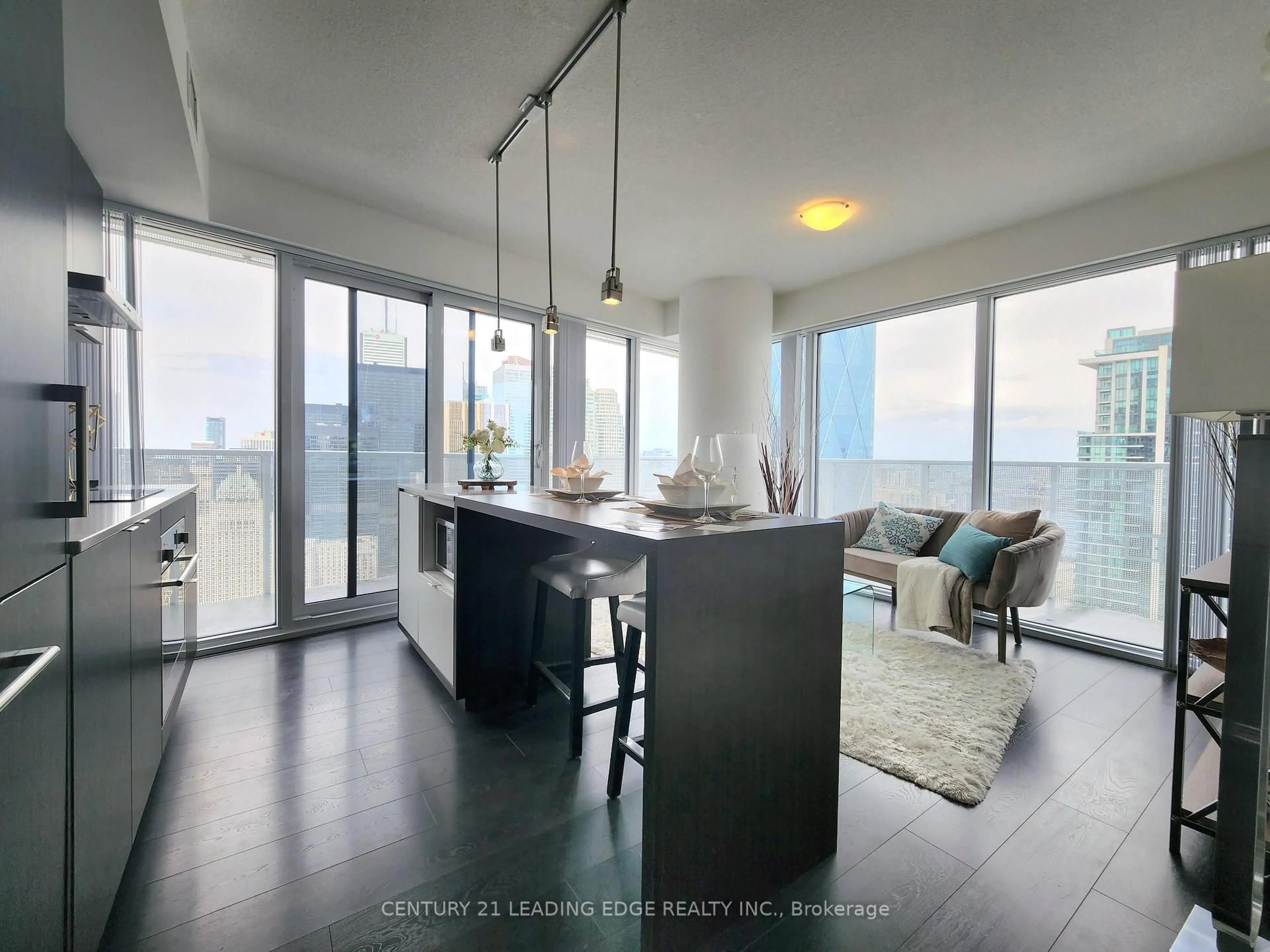 Open concept kitchen, unknown for 88 Harbour St #4504, Toronto Ontario M5J 1B7