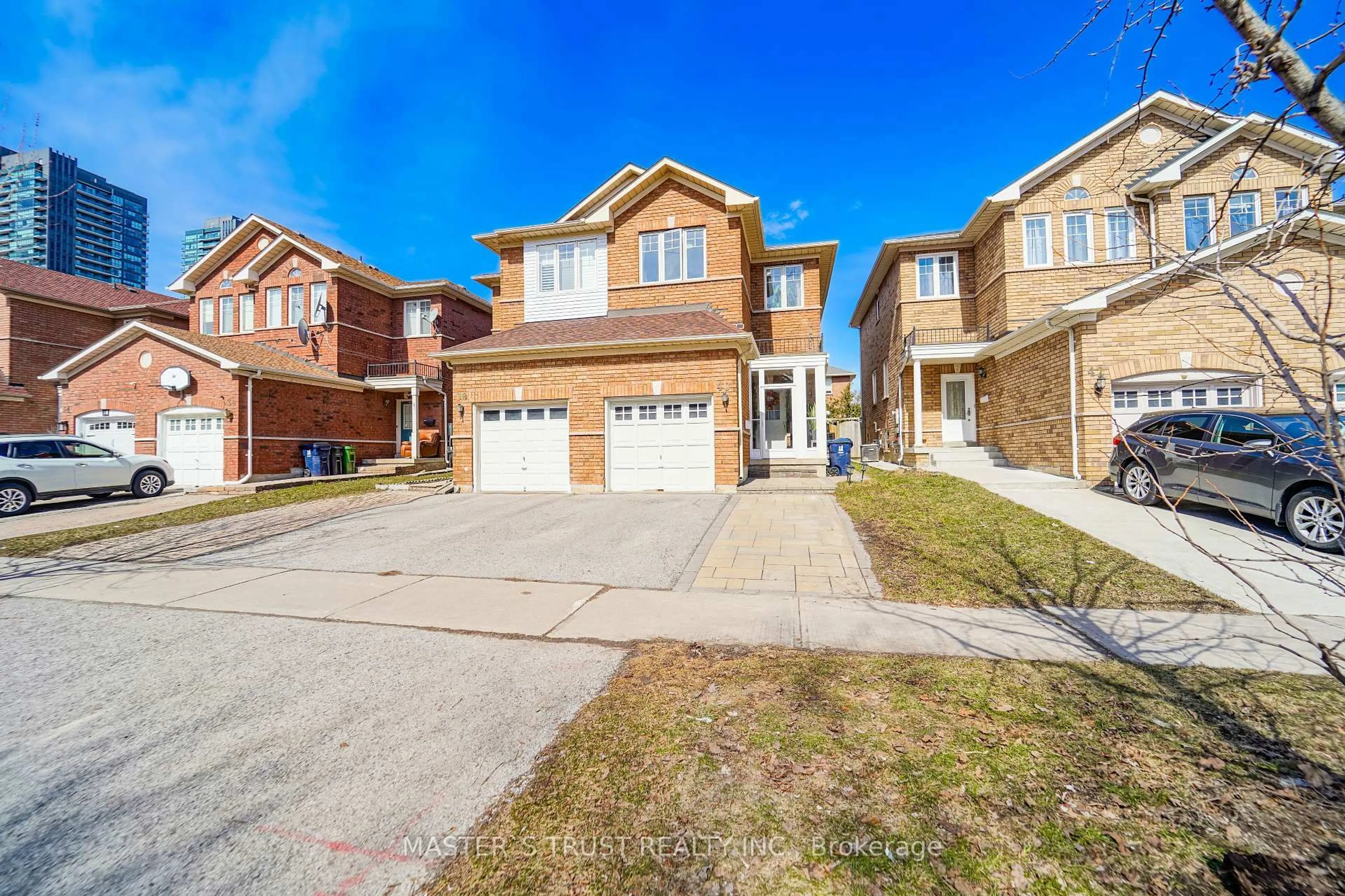 Home with brick exterior material, street for 40 Rochefort Dr, Toronto Ontario M3C 3Z3