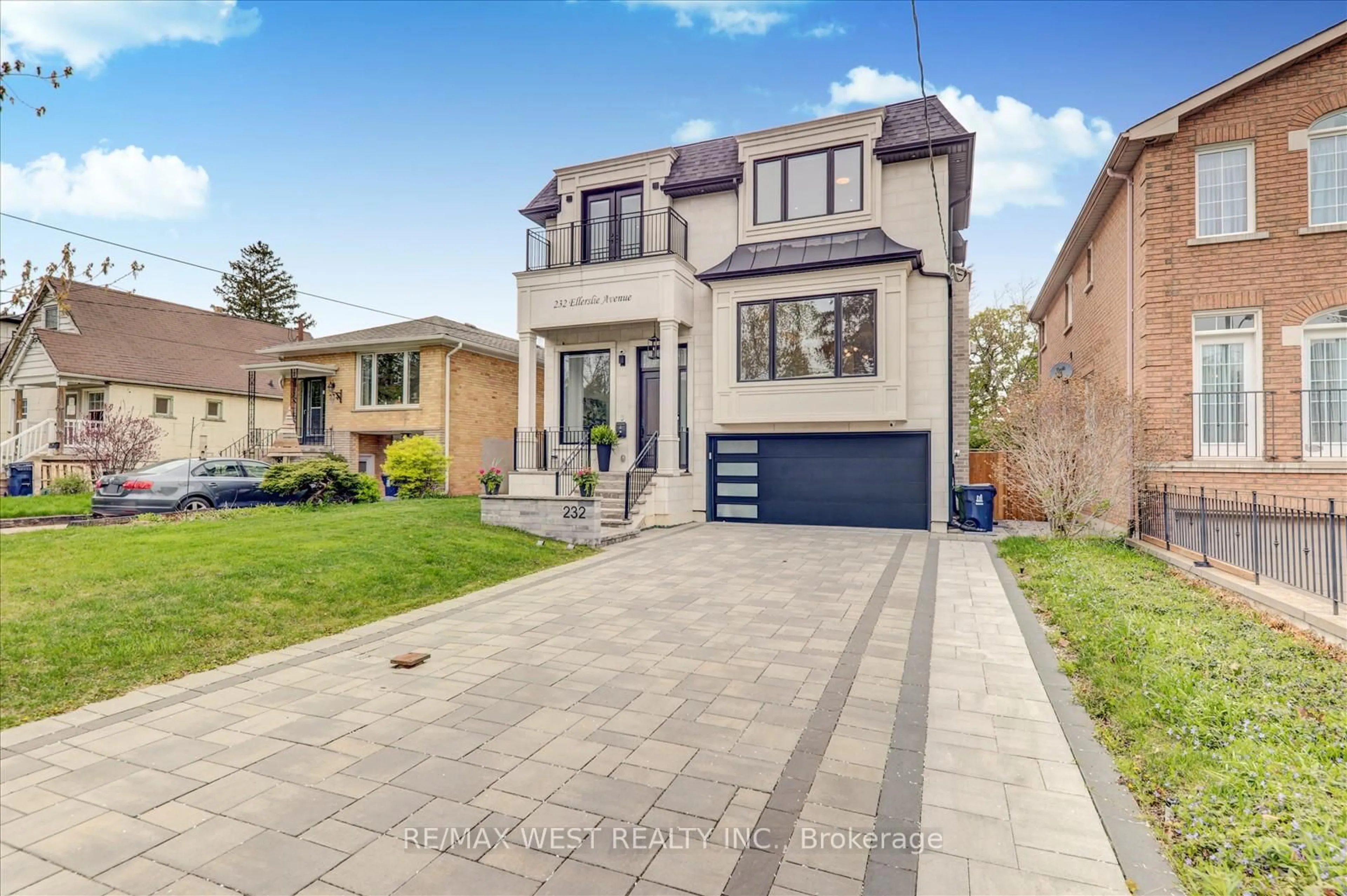 Home with brick exterior material, street for 232 Ellerslie Ave, Toronto Ontario M2N 1Y4