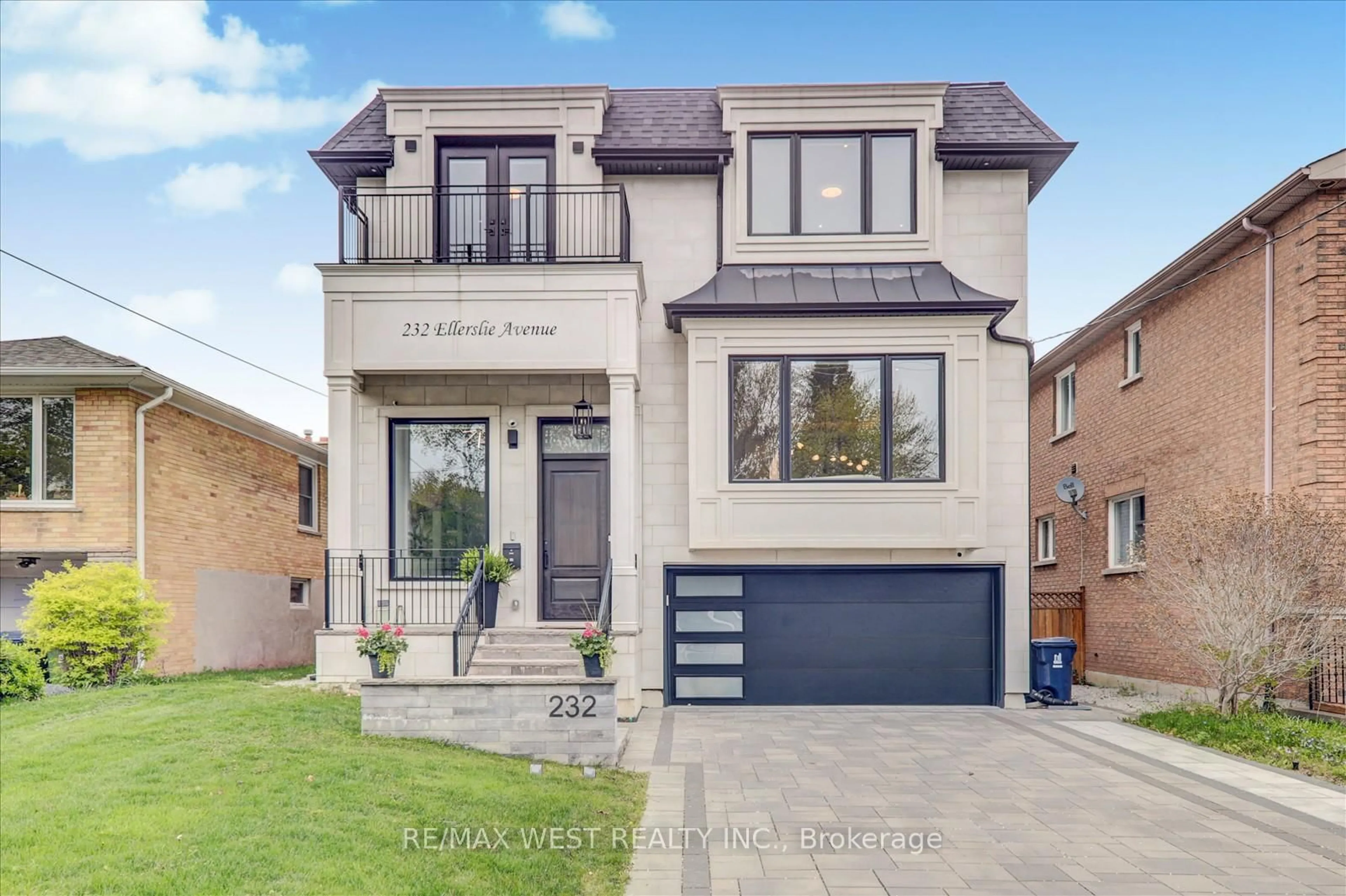 Home with brick exterior material, street for 232 Ellerslie Ave, Toronto Ontario M2N 1Y4