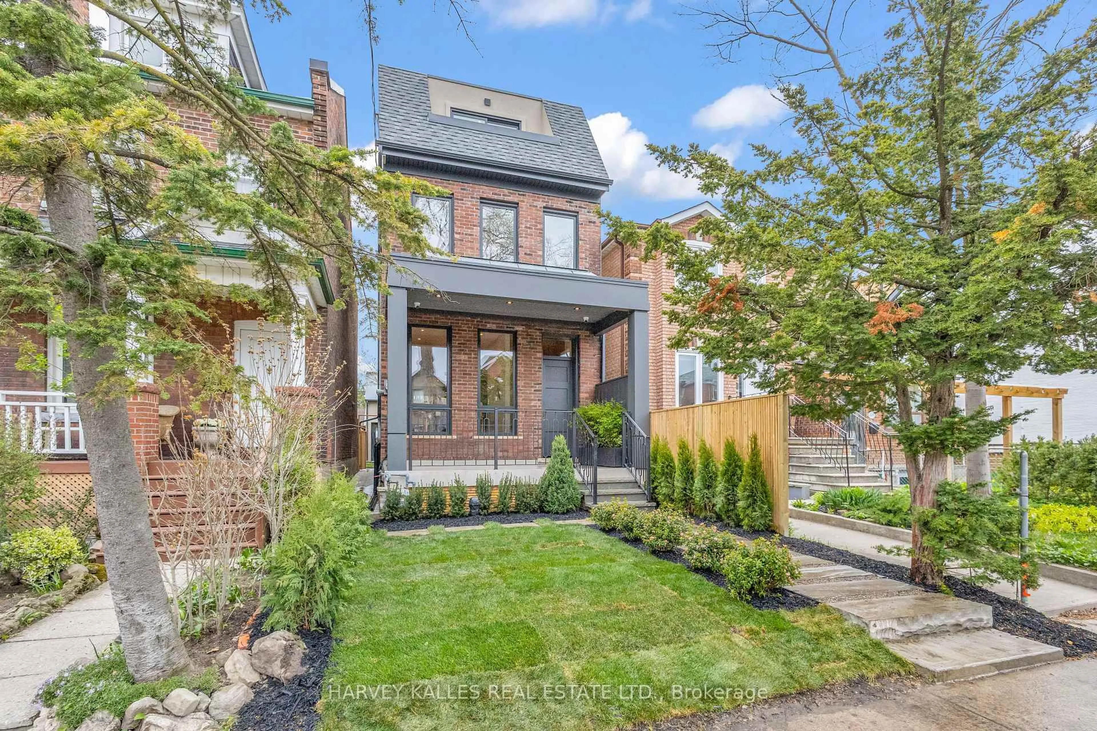 Home with brick exterior material, street for 444 Roxton Rd, Toronto Ontario M6G 3R4