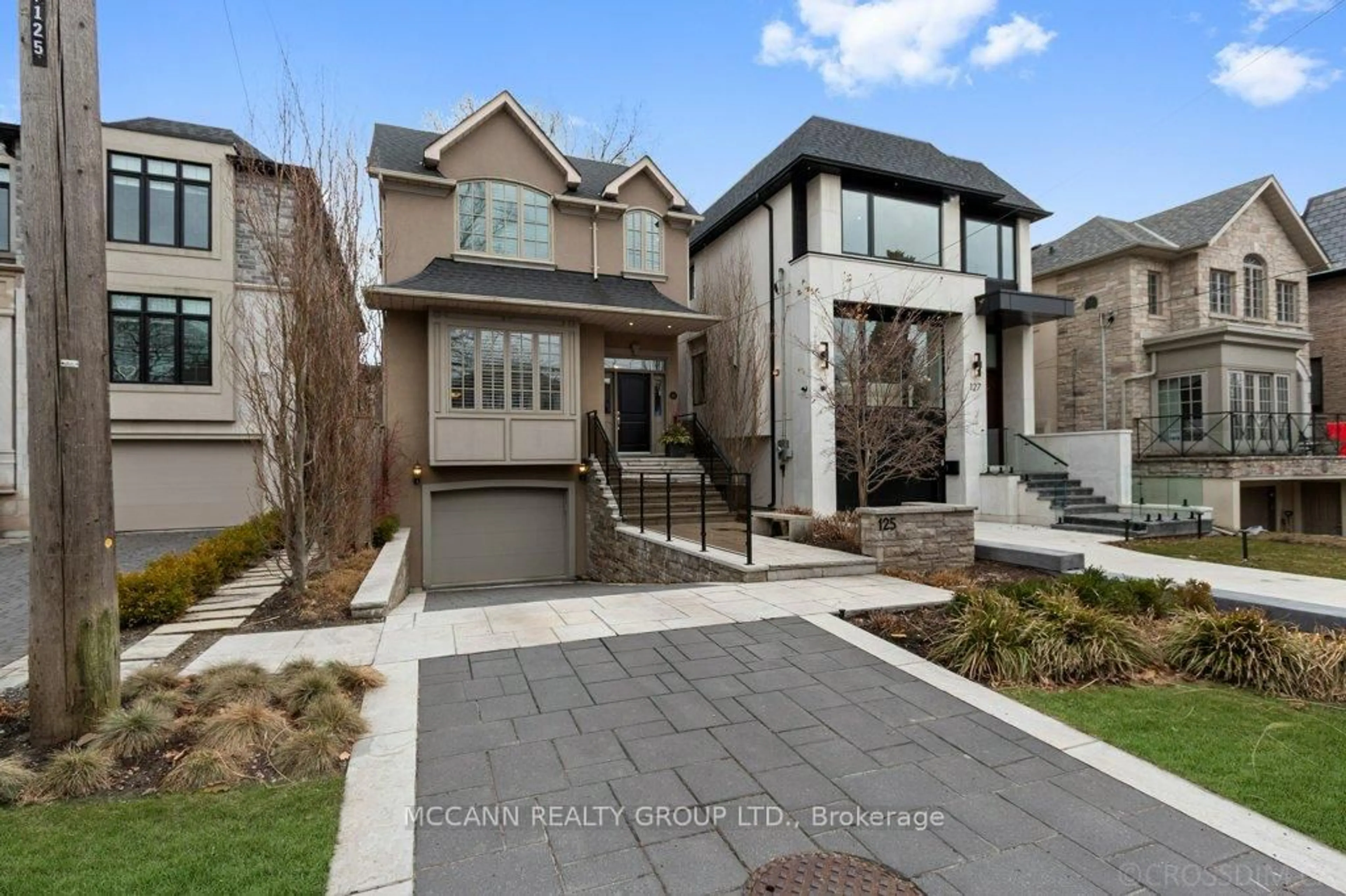 Home with brick exterior material, street for 125 Joicey Blvd, Toronto Ontario M5M 2T8