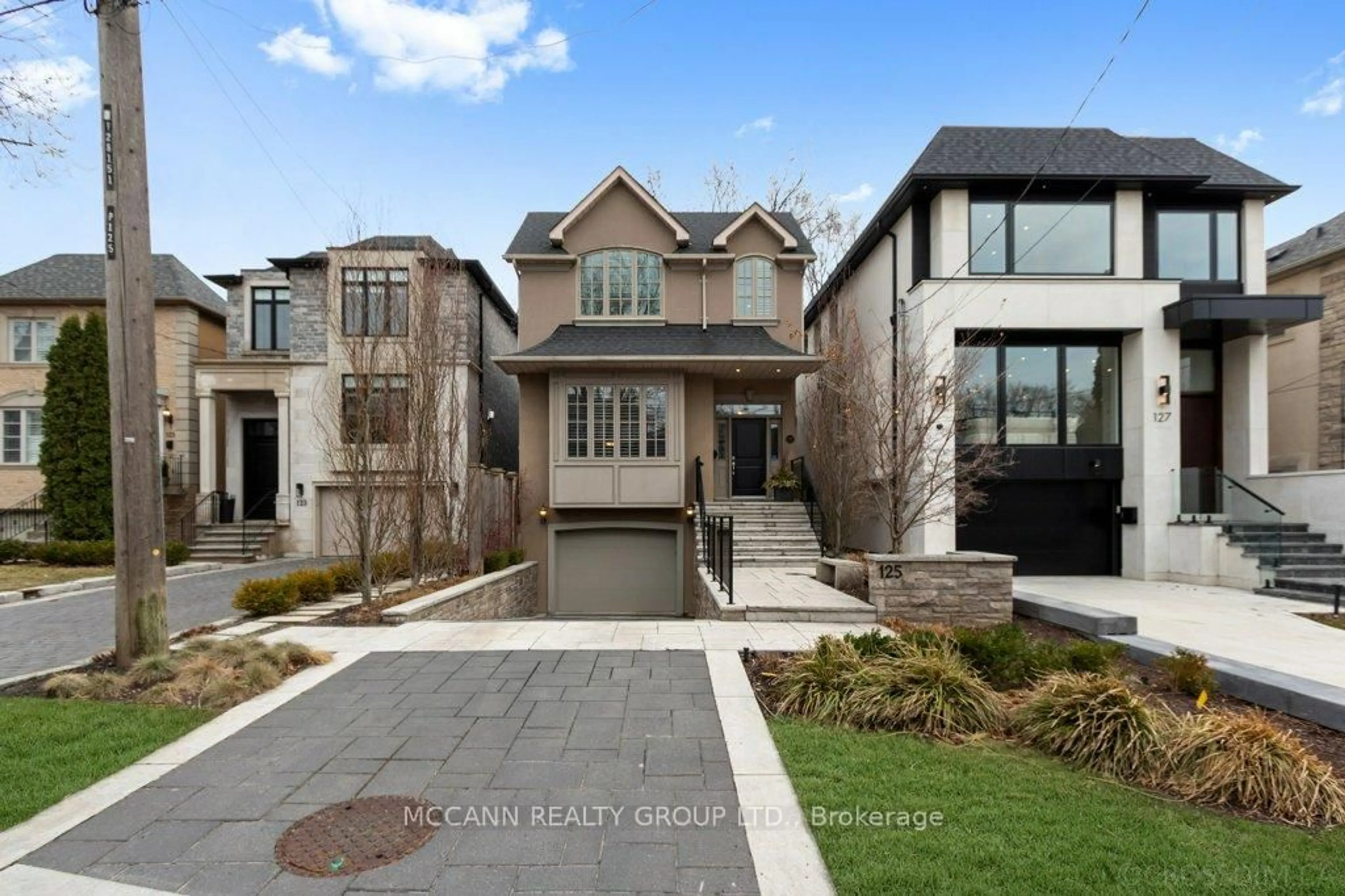 Home with brick exterior material, street for 125 Joicey Blvd, Toronto Ontario M5M 2T8