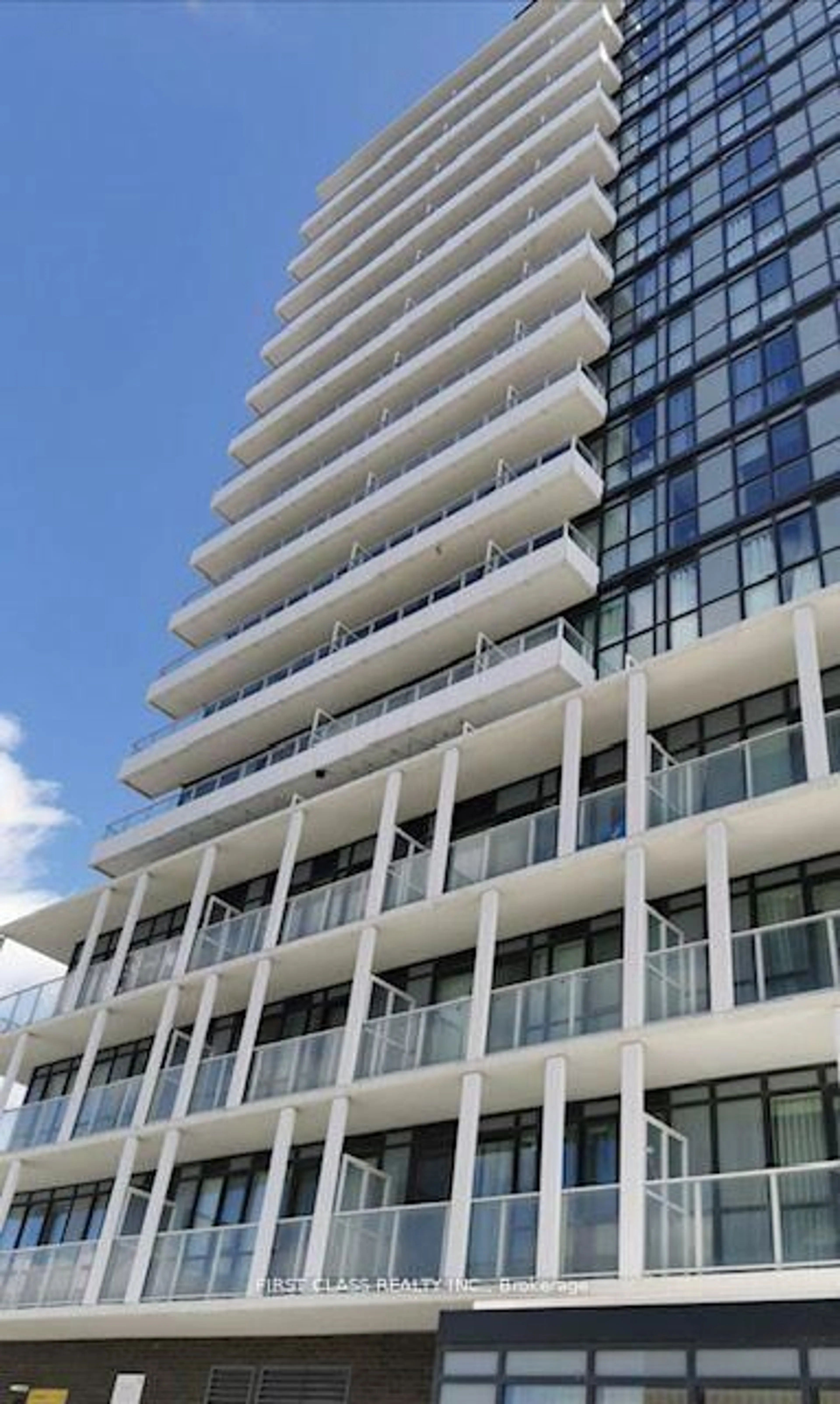 Balcony in the apartment, building for 188 Fairview Mall Dr #2010, Toronto Ontario M2J 4T1