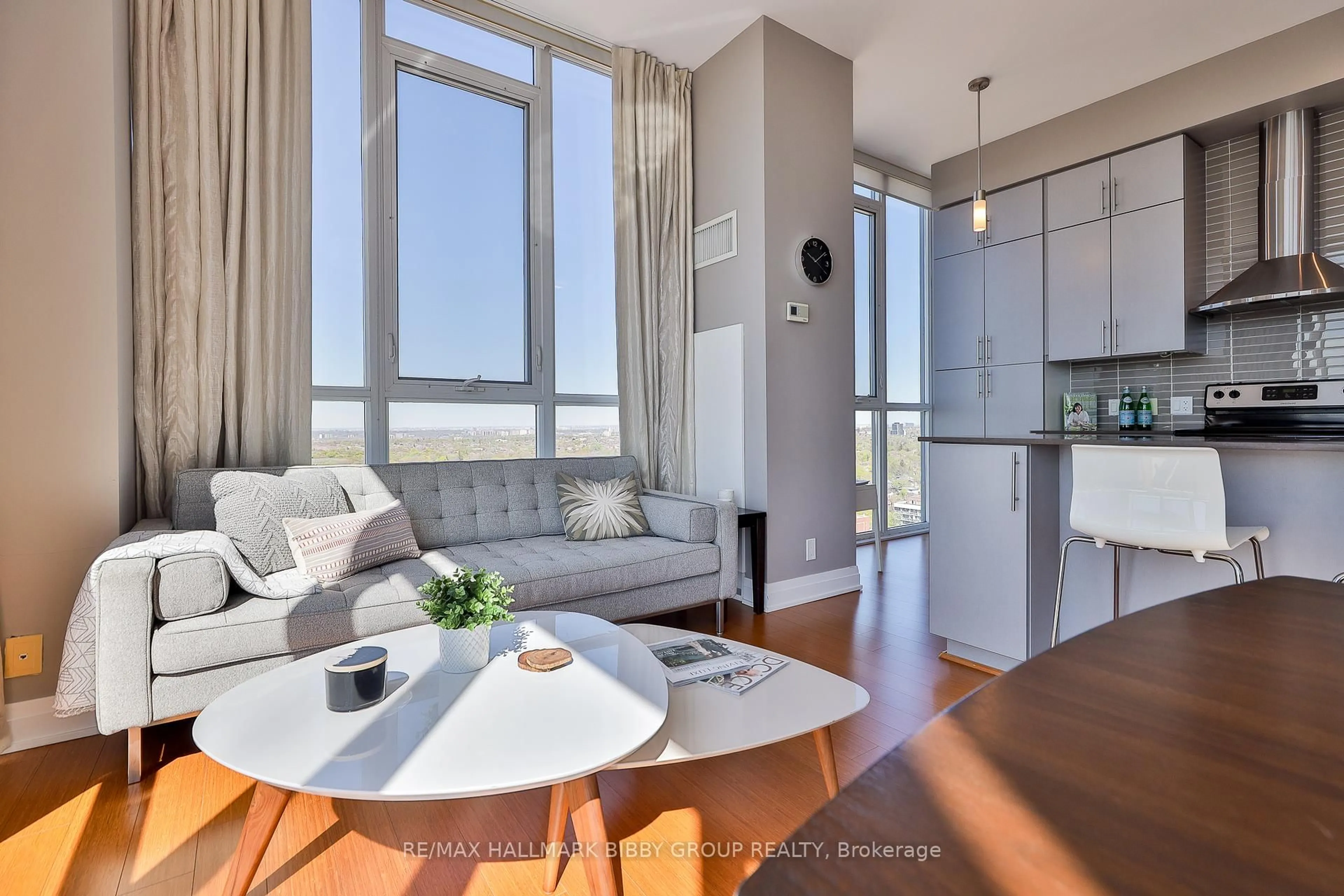 Living room with furniture, unknown for 530 St Clair Ave #PH06, Toronto Ontario M6C 0A2