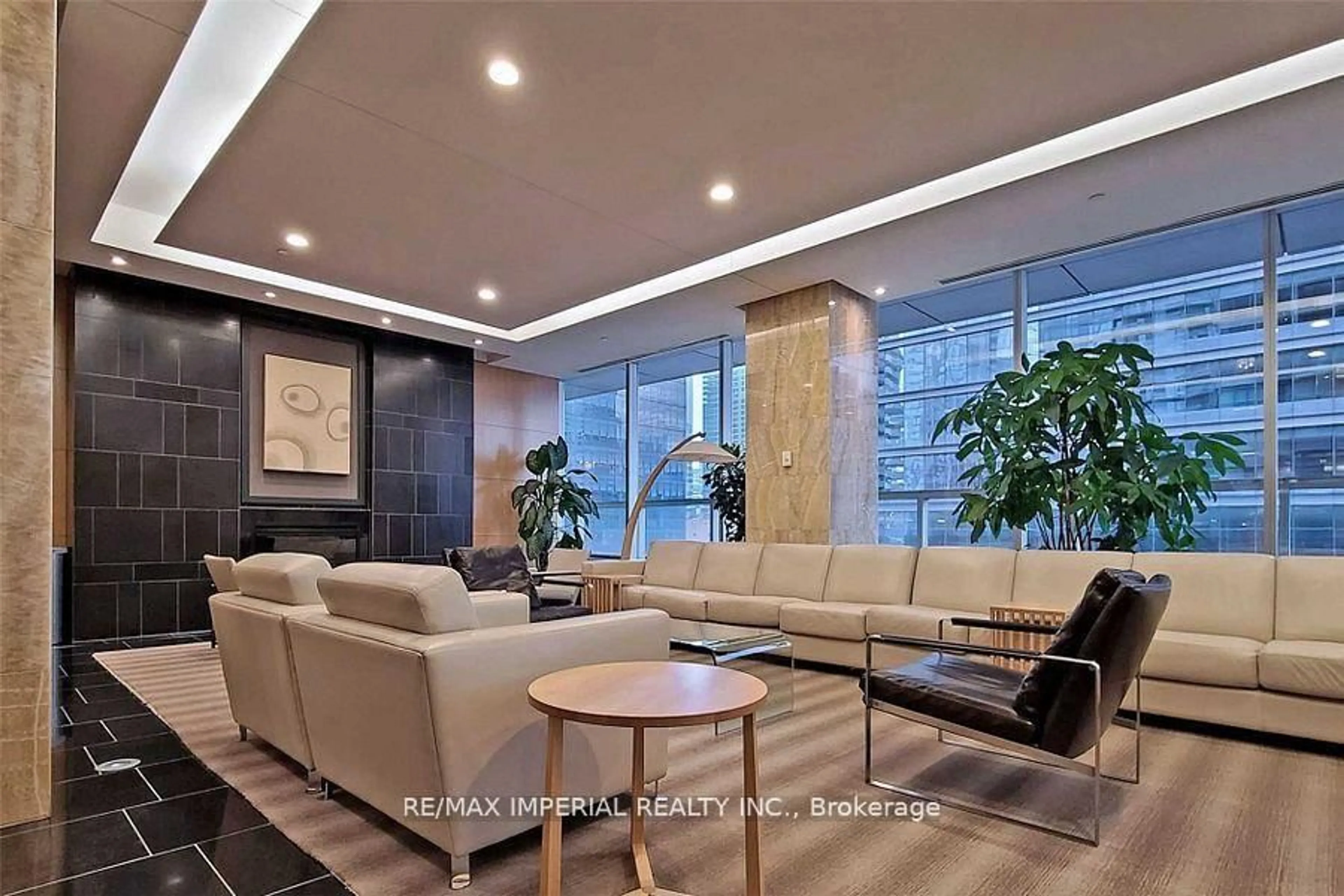 Lobby for 65 Bremner Blvd #4907, Toronto Ontario M5J 0A7
