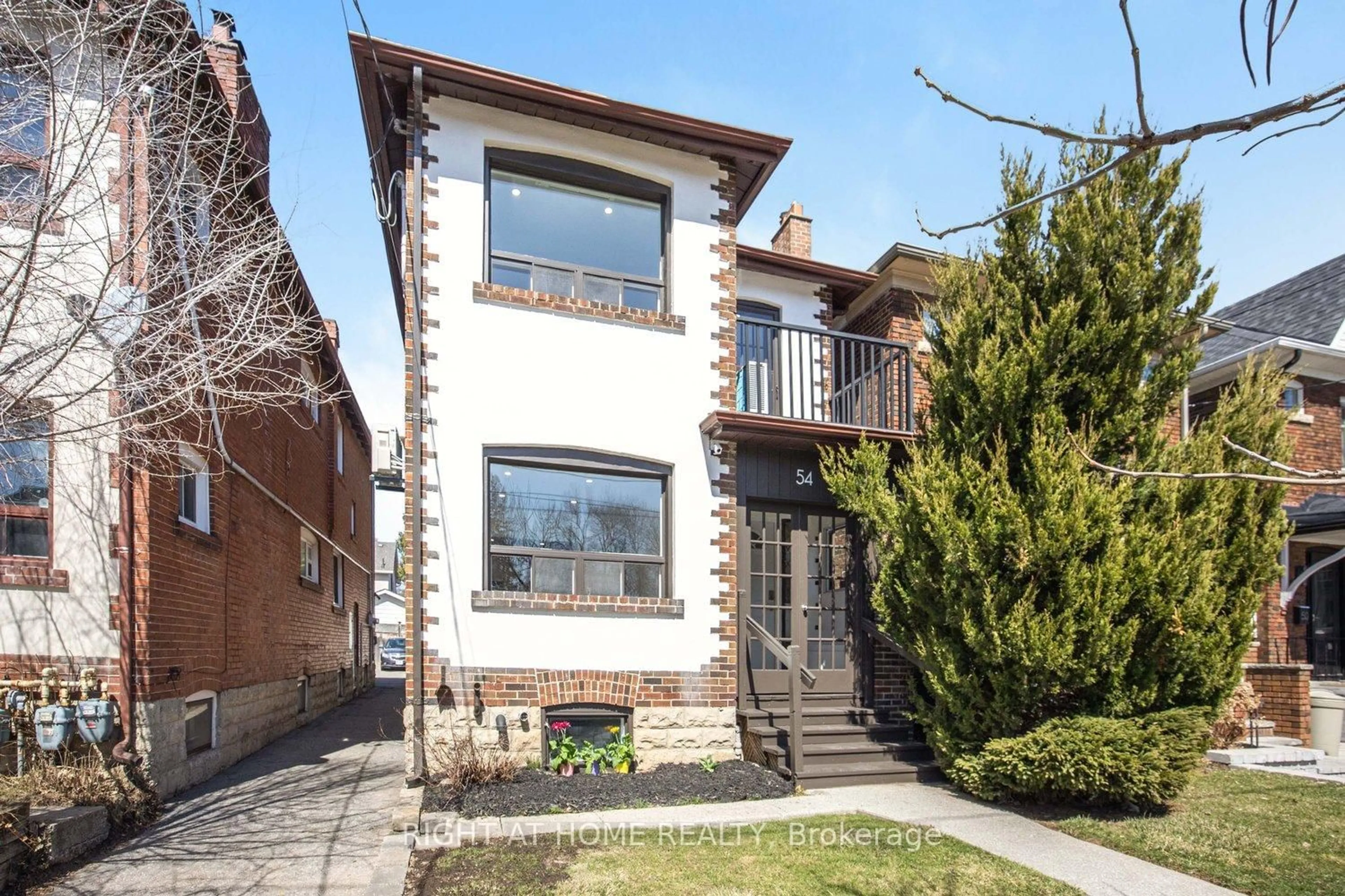 Home with brick exterior material, street for 54 Mcnairn Ave, Toronto Ontario M5M 2H5