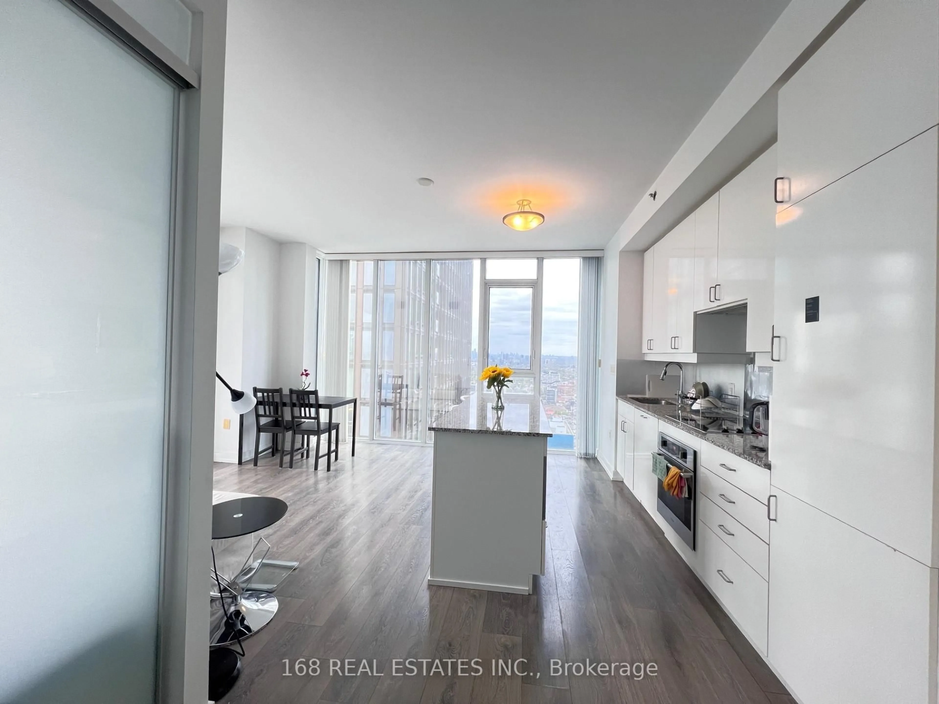 Open concept kitchen, unknown for 426 University Ave #3503, Toronto Ontario M5G 1S9