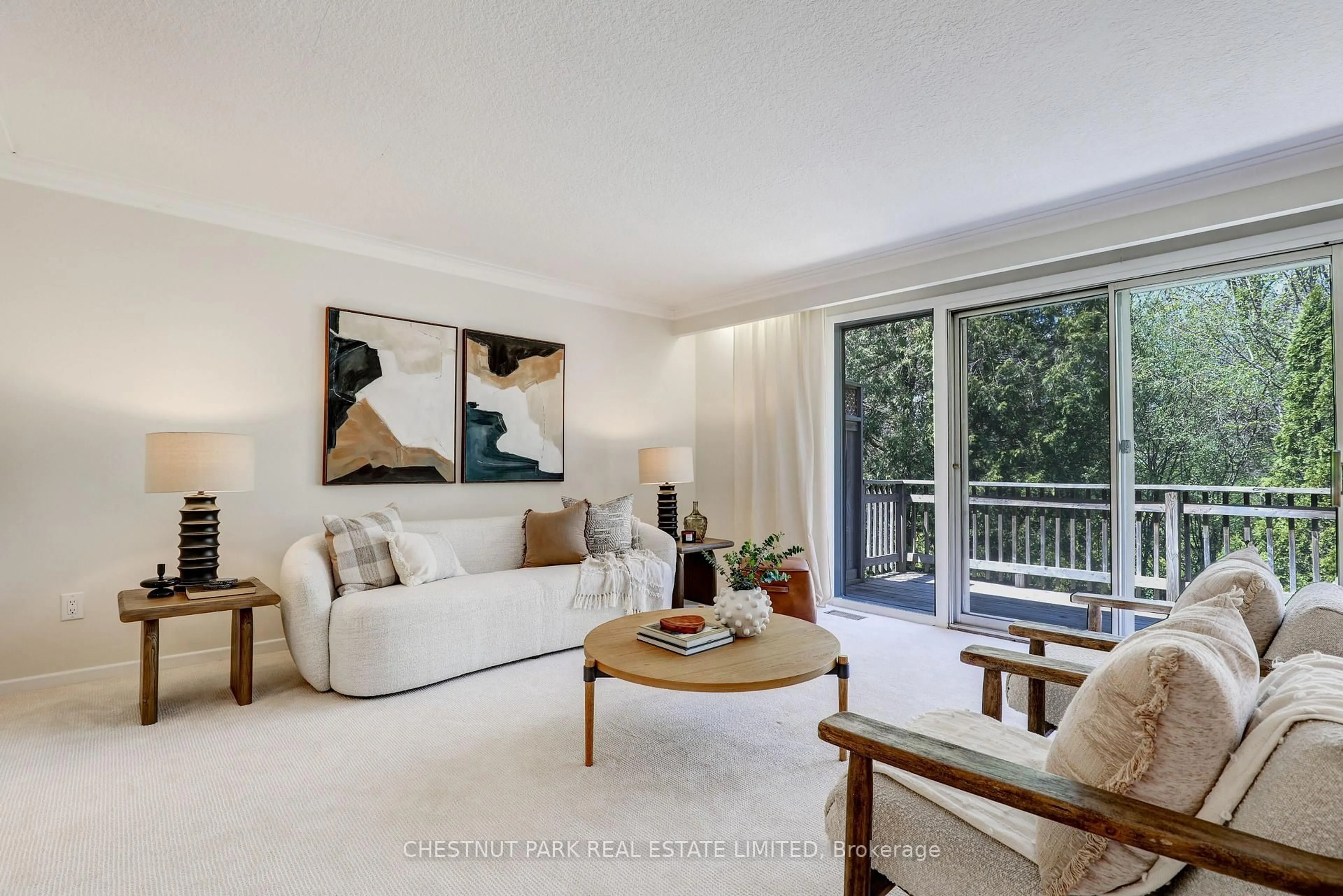 Living room with furniture, unknown for 81 Valentine Dr, Toronto Ontario M3A 3J7