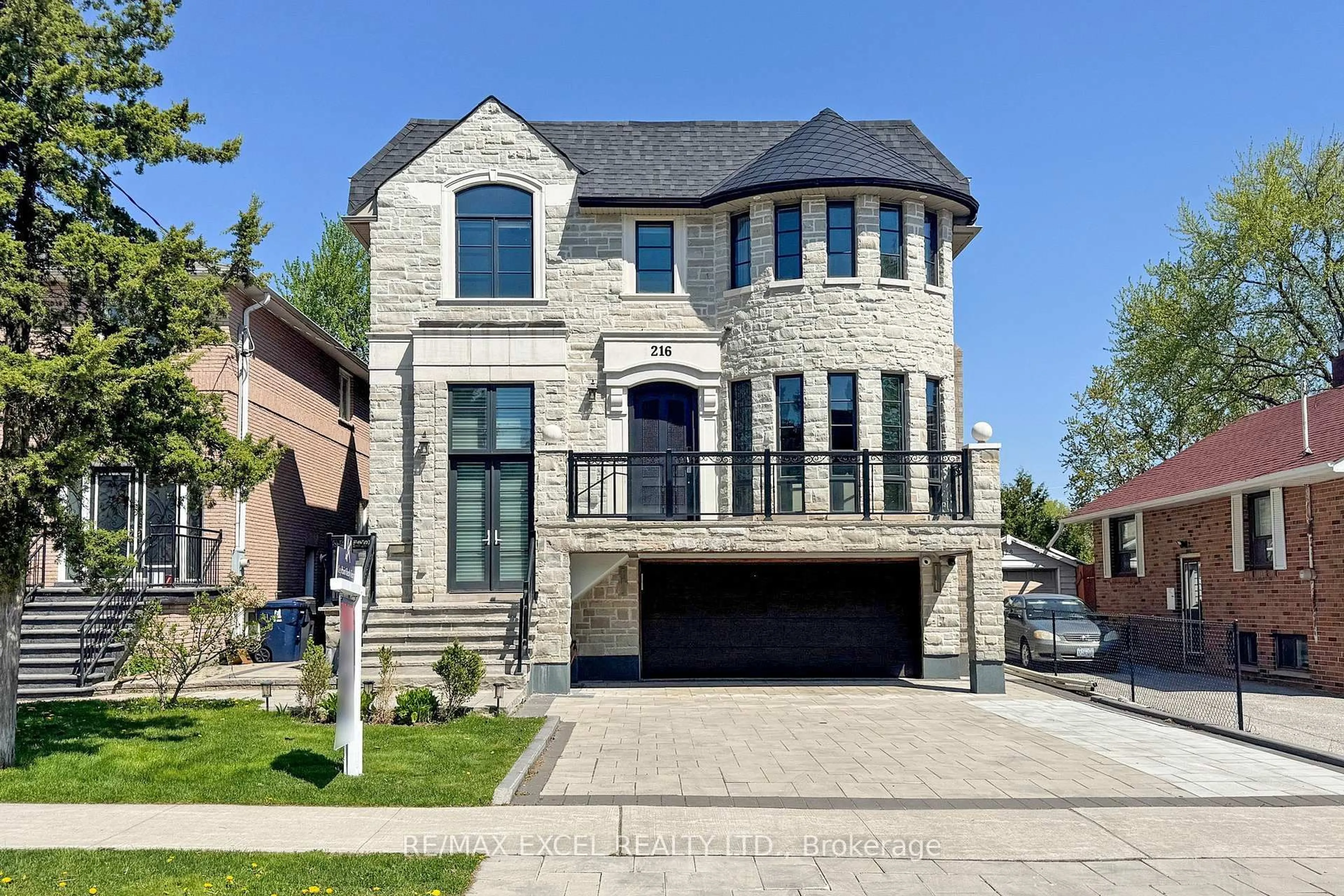 Home with brick exterior material, street for 216 Olive Ave, Toronto Ontario M2N 4P6