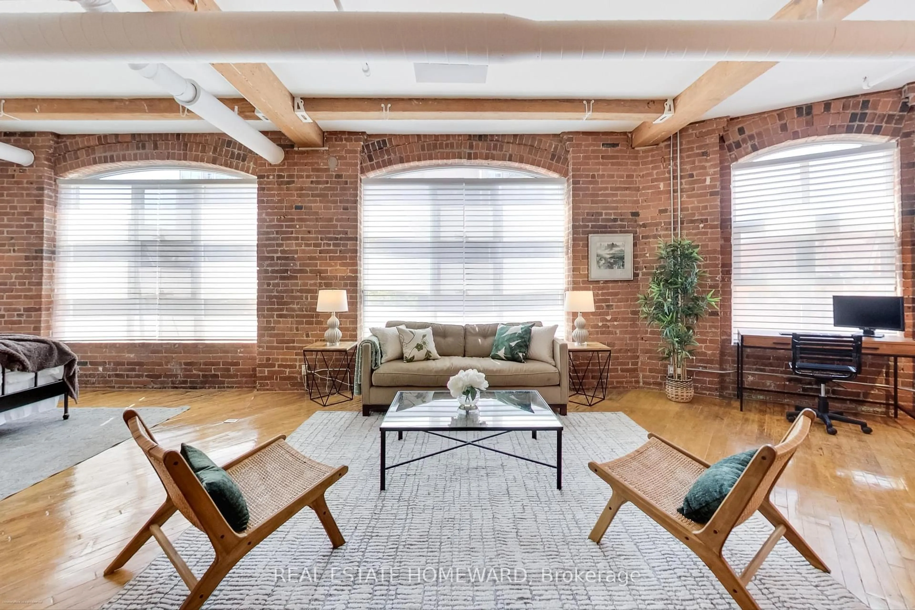 Living room with furniture, unknown for 90 Sherbourne St #405, Toronto Ontario M5A 2R1