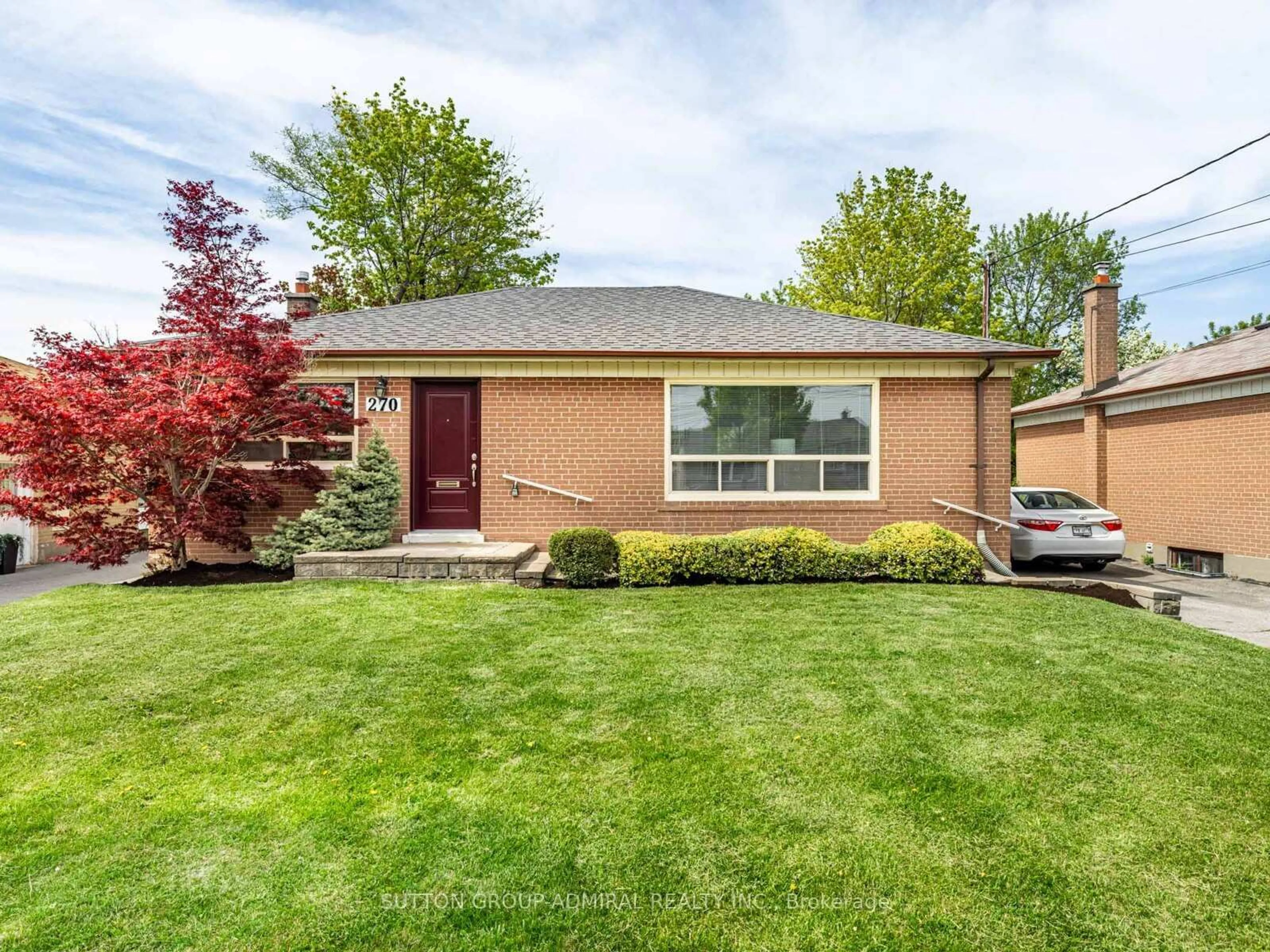 Home with brick exterior material, street for 270 Acton Ave, Toronto Ontario M3H 4J3