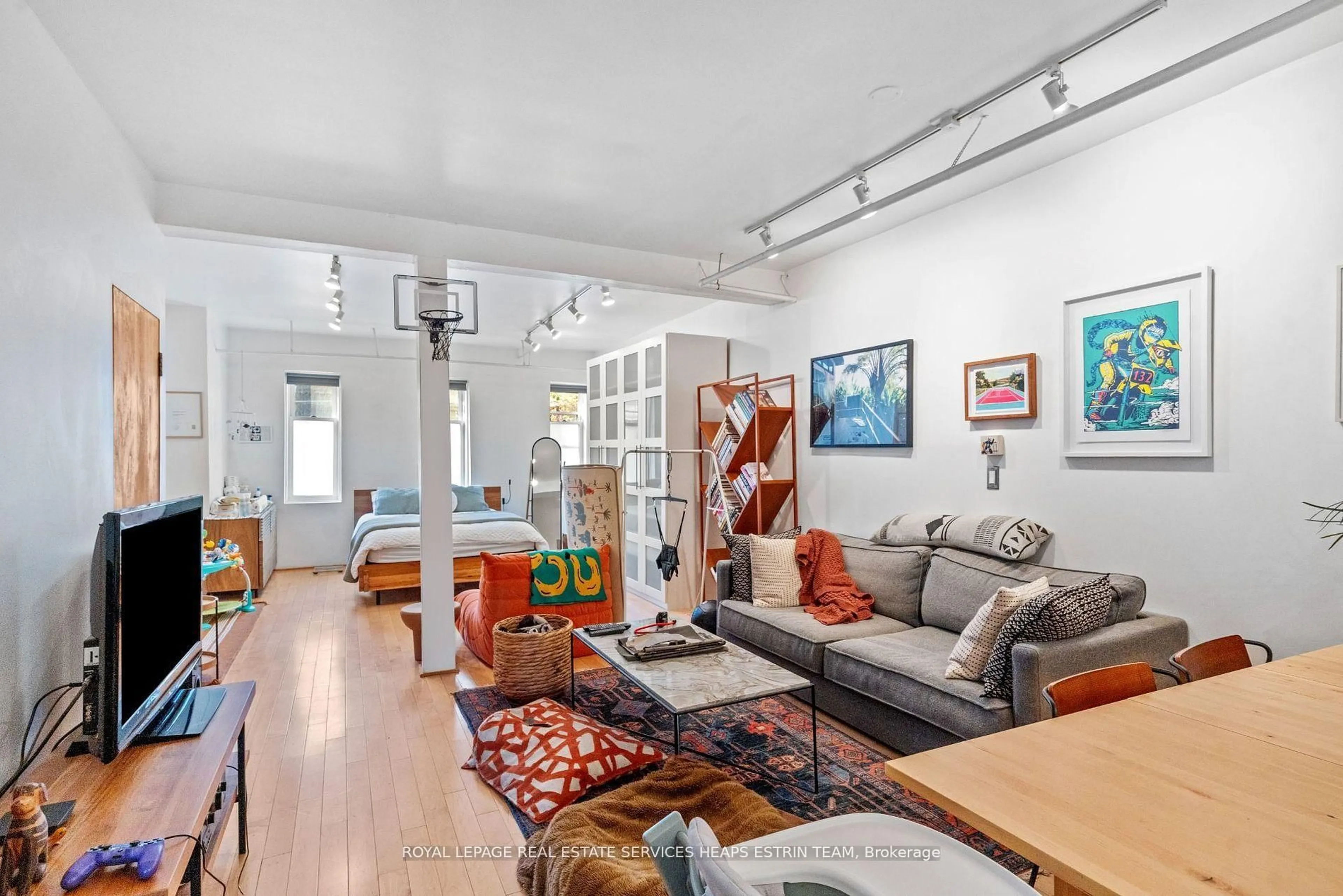 Living room with furniture, unknown for 14 & 16 Skey Lane, Toronto Ontario M6J 3S4
