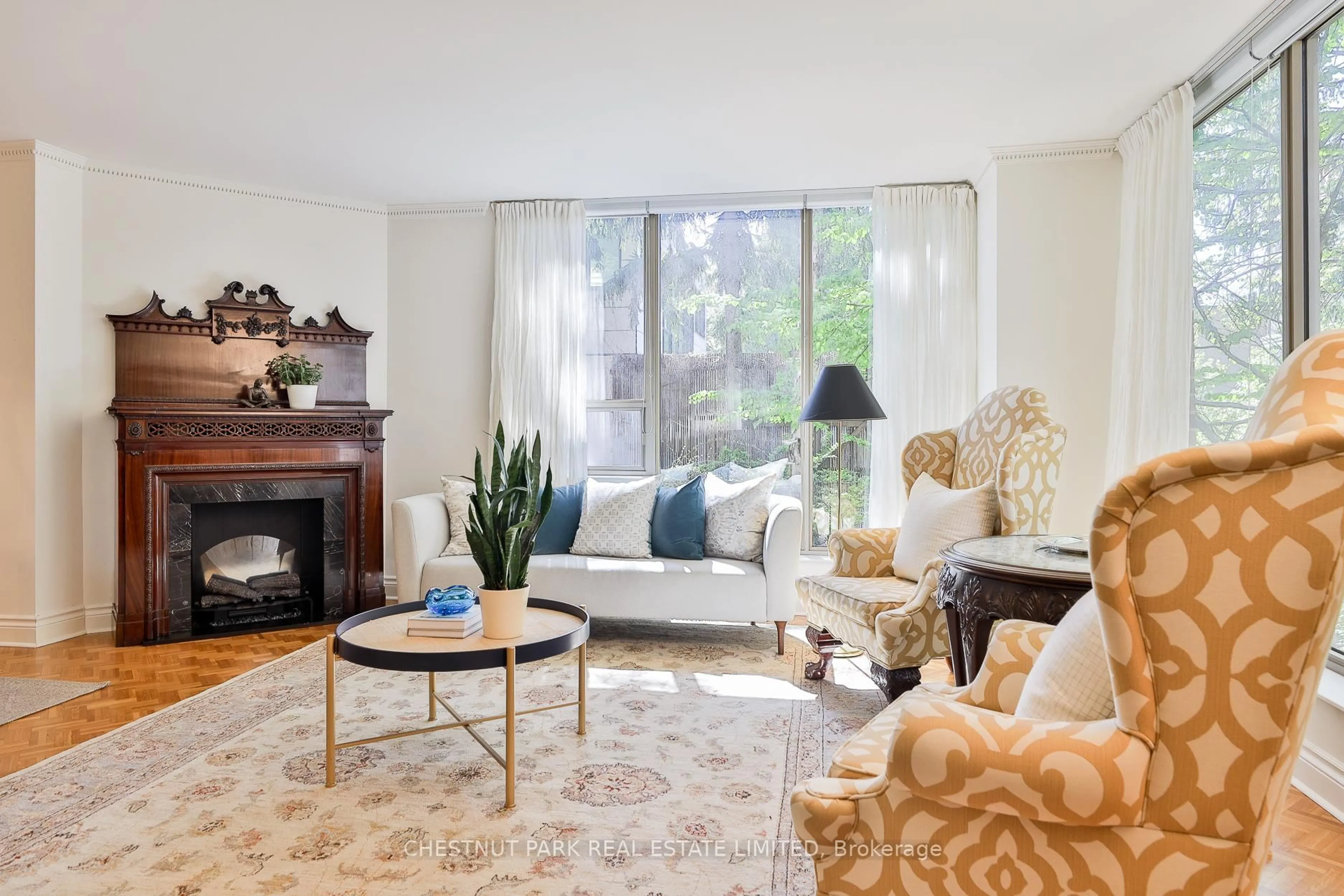 Living room with furniture, unknown for 2 Lynwood Ave #201, Toronto Ontario M4V 1K2