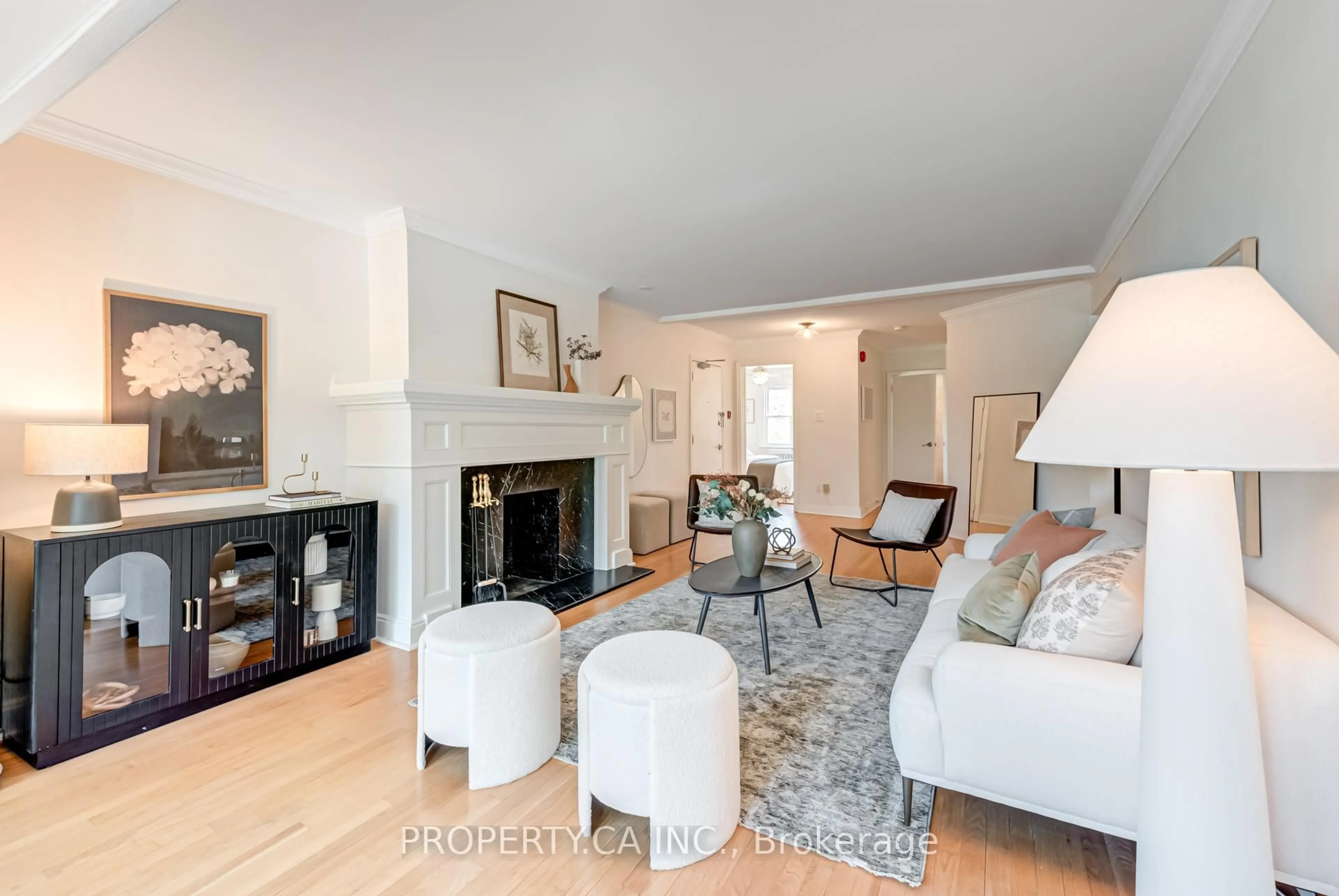 Living room with furniture, unknown for 1597 Bathurst St #U3, Toronto Ontario M5P 3J1