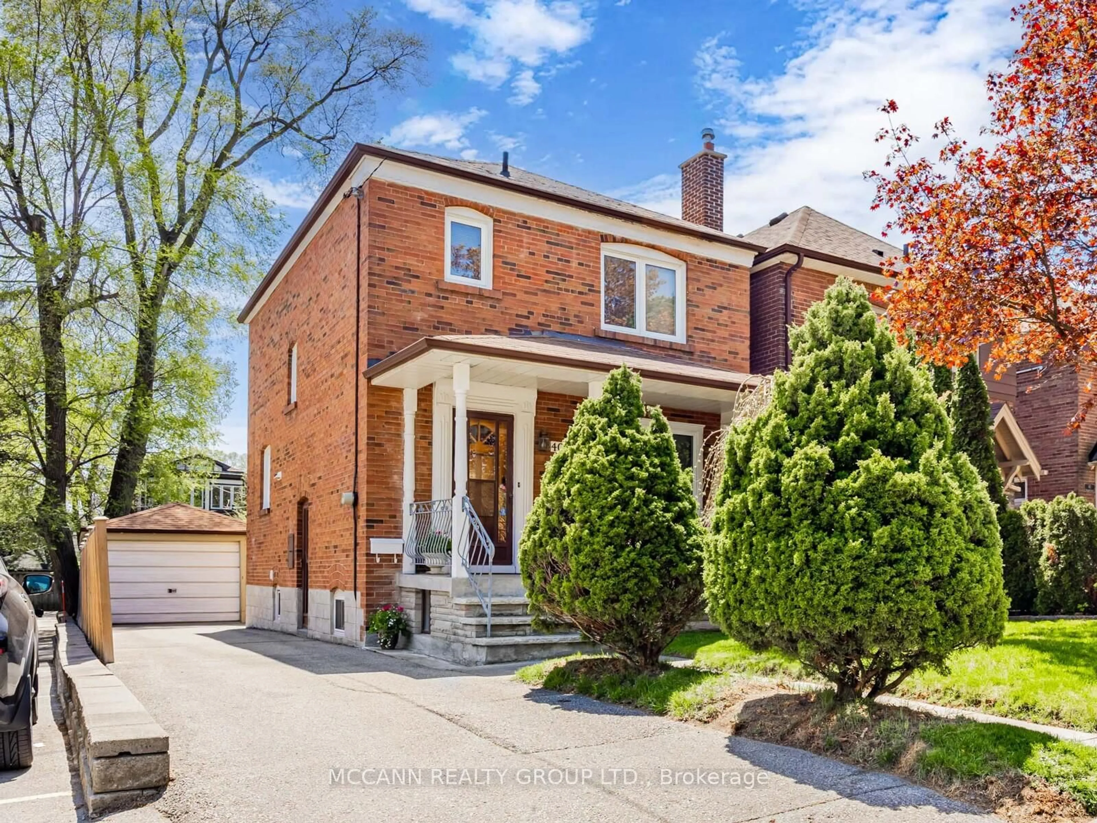 Home with brick exterior material, street for 407 Roselawn Ave, Toronto Ontario M5N 1J9