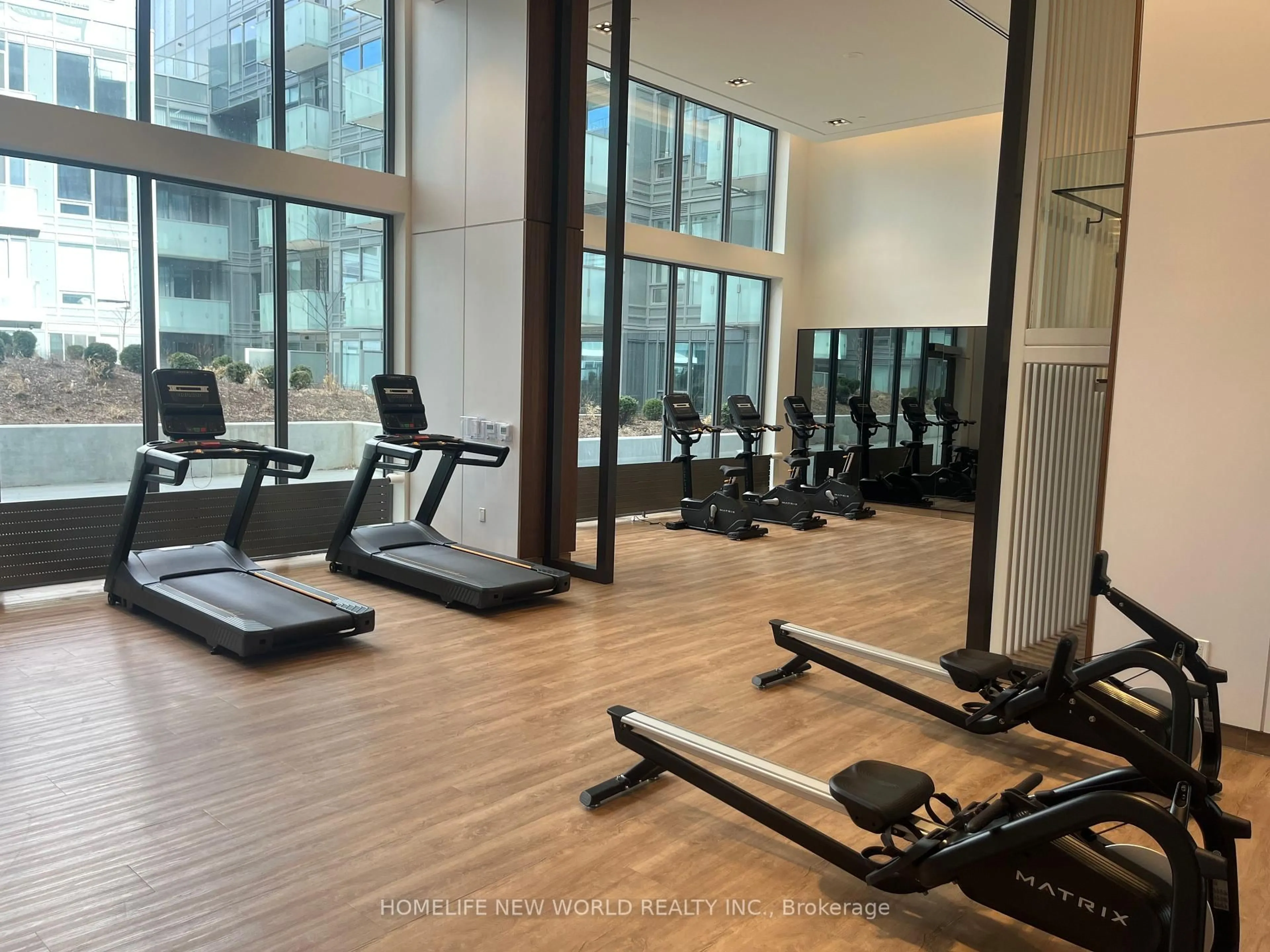 Gym or fitness room for 8 Olympic Garden Dr #410, Toronto Ontario M2M 0B9