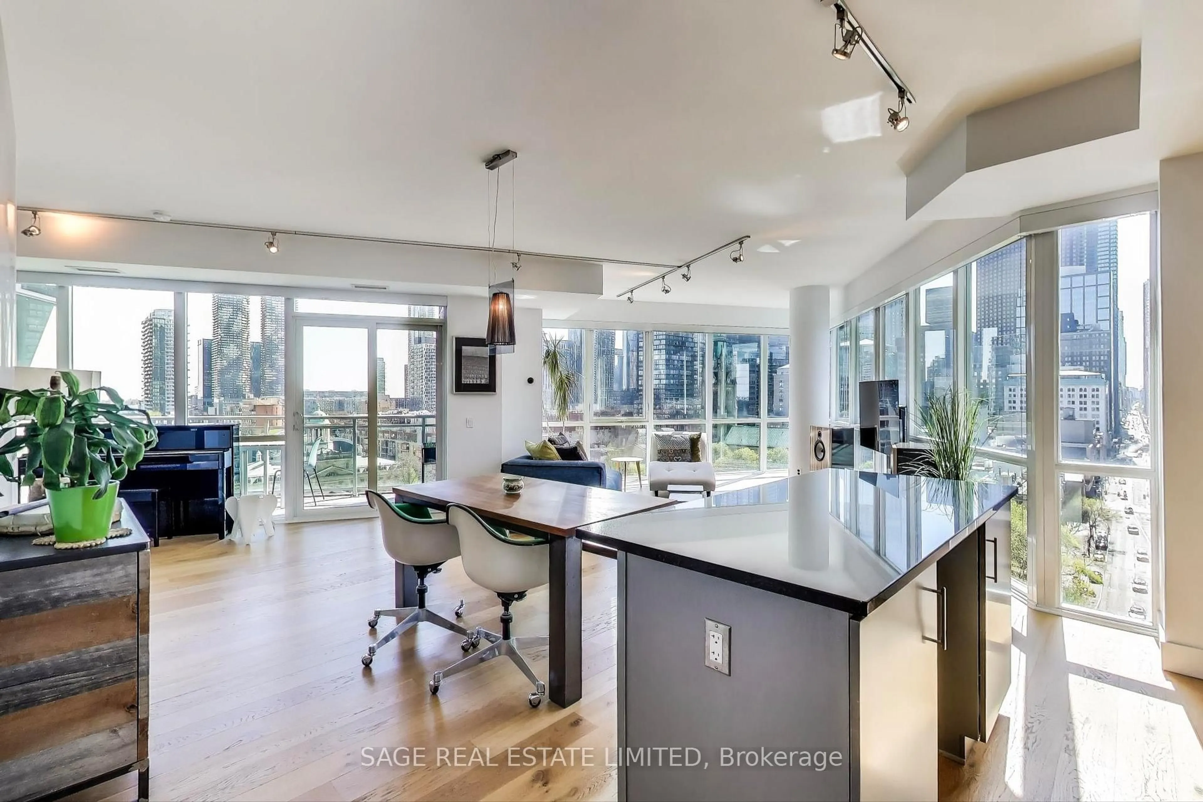 Open concept kitchen, unknown for 112 George St #1104, Toronto Ontario M5A 2M5