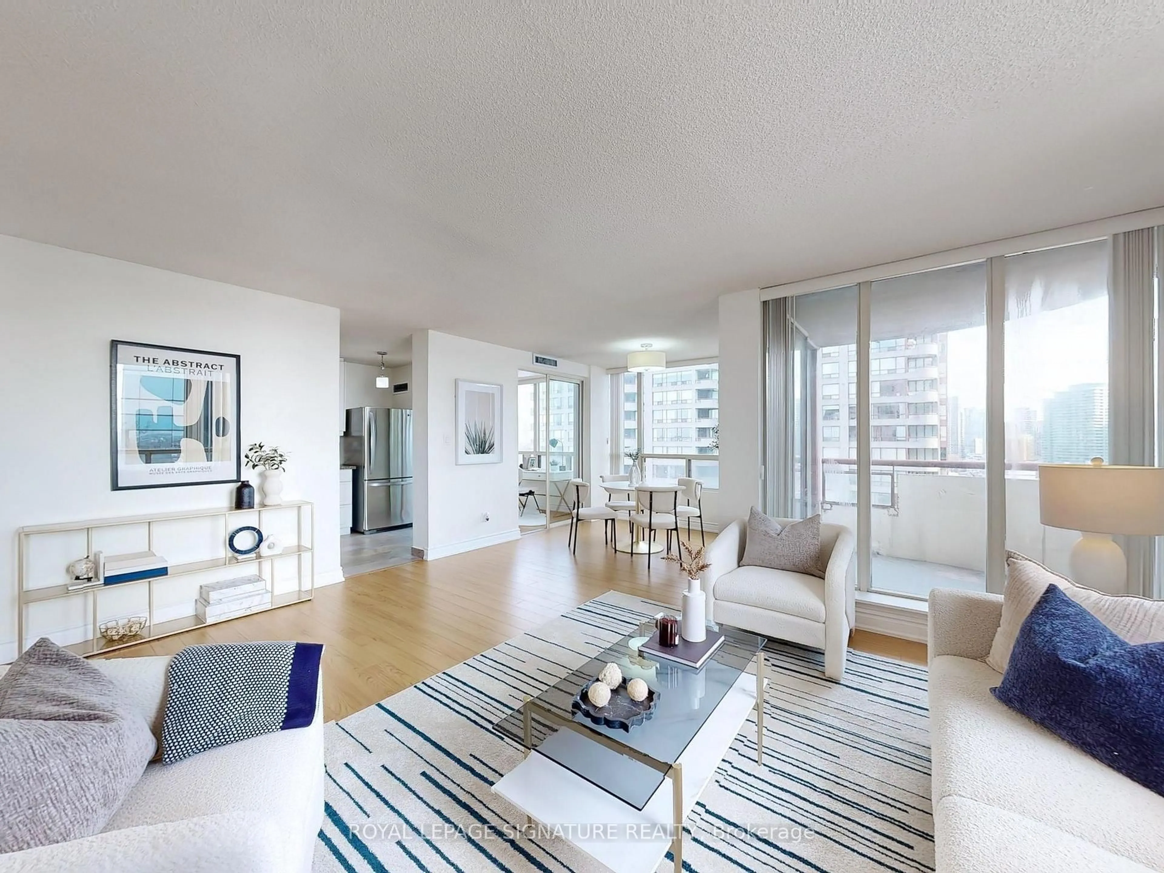 Living room with furniture, unknown for 5785 Yonge St #PH406, Toronto Ontario M2M 4J2