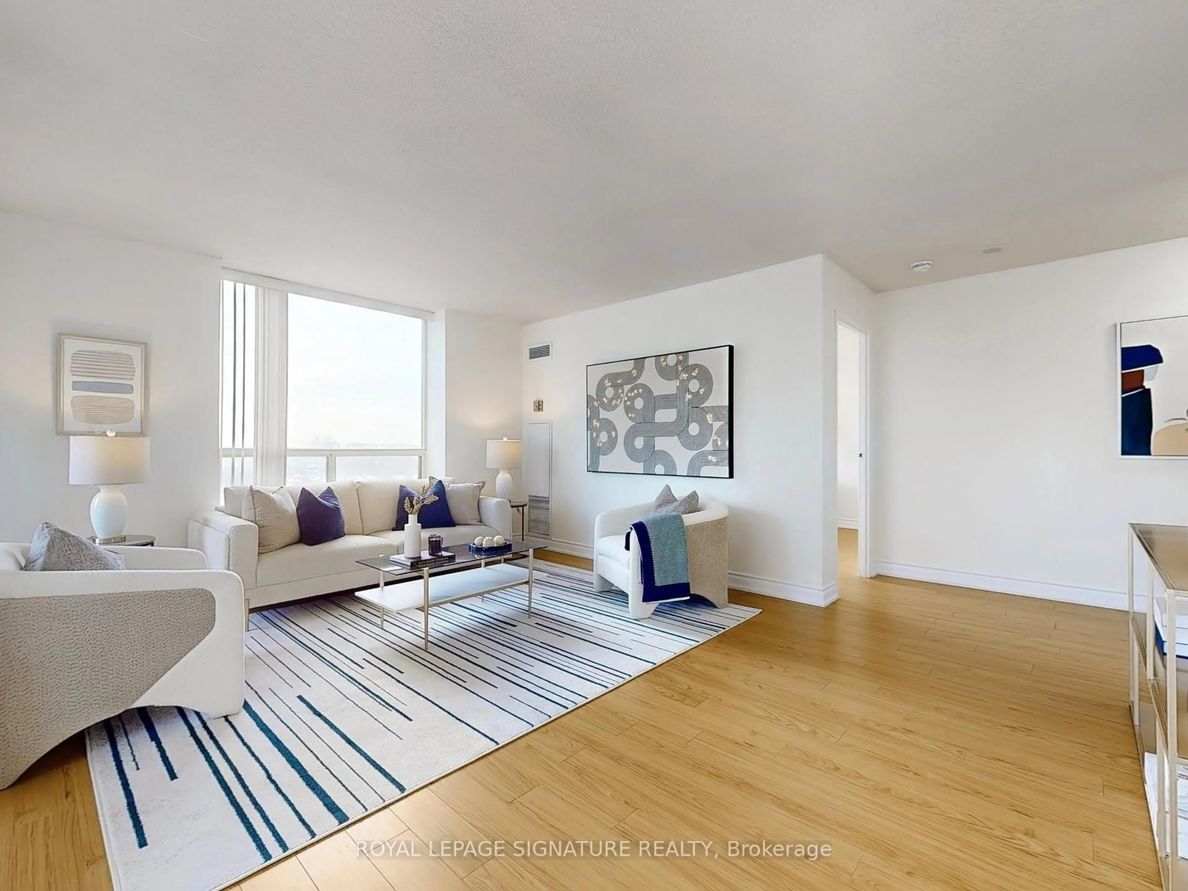 Living room with furniture, unknown for 5785 Yonge St #PH406, Toronto Ontario M2M 4J2