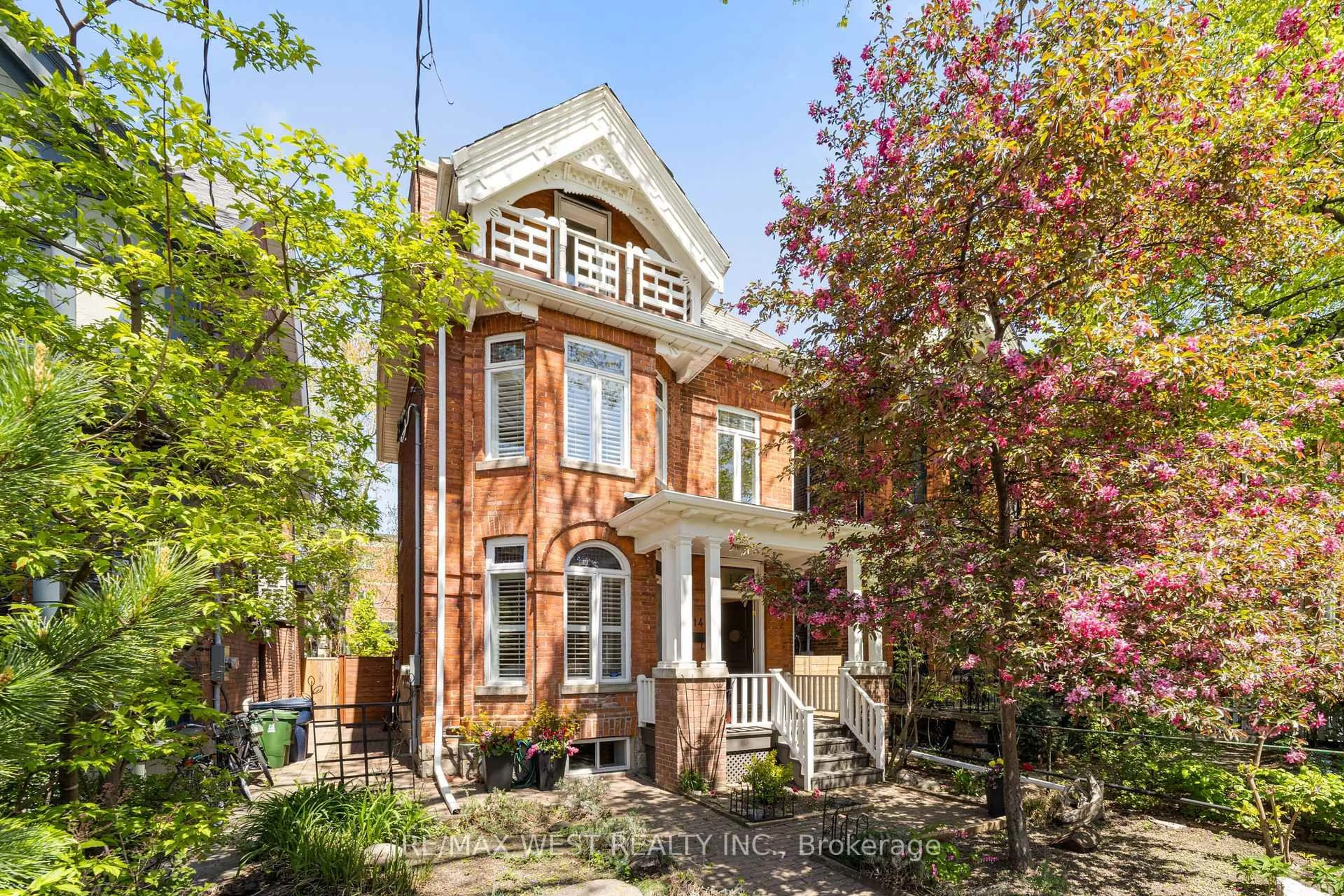 Home with brick exterior material, street for 14 Shannon St, Toronto Ontario M6J 2E7