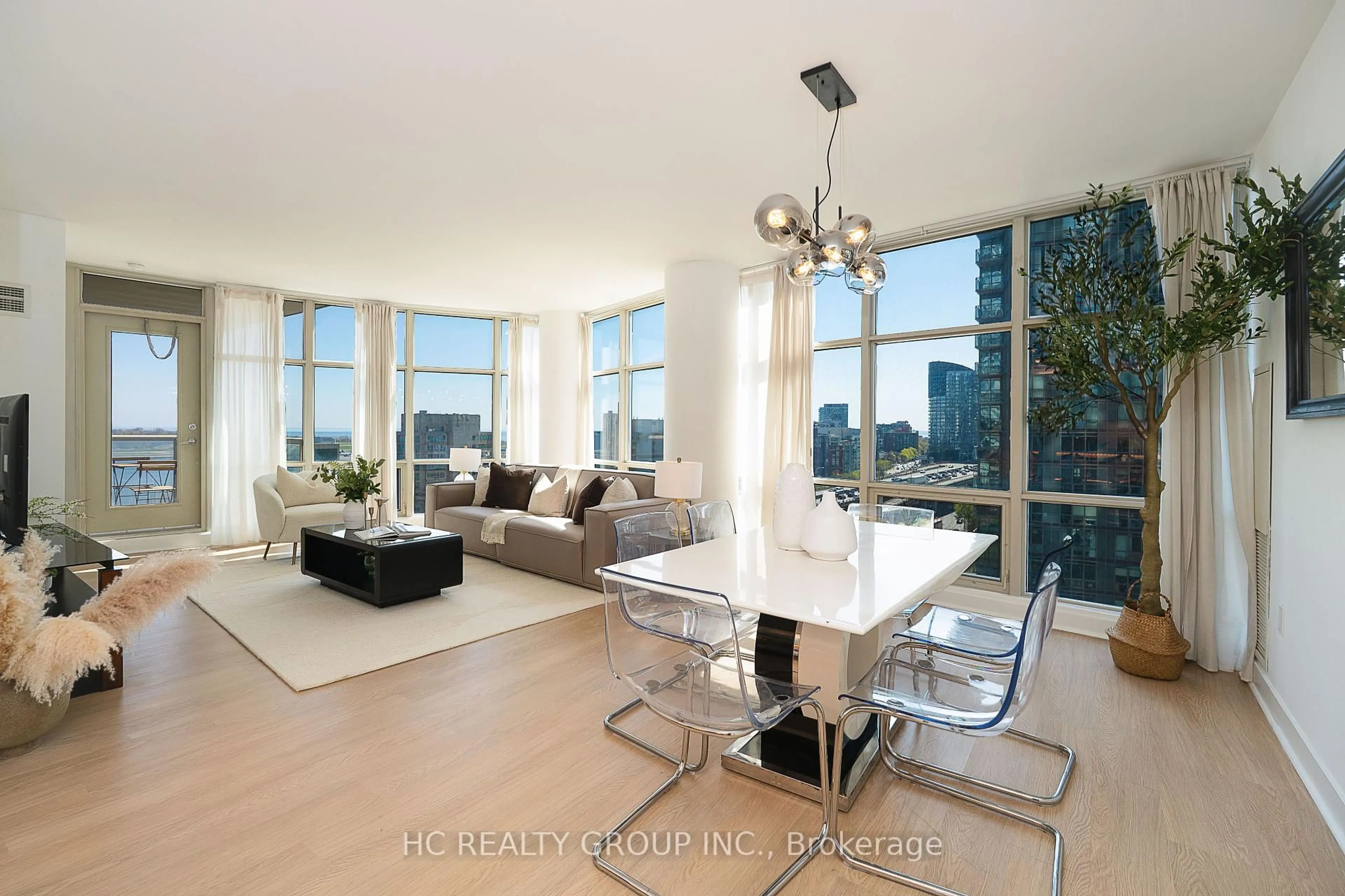 Living room with furniture, unknown for 35 Mariner Terr #1212, Toronto Ontario M5V 3V9
