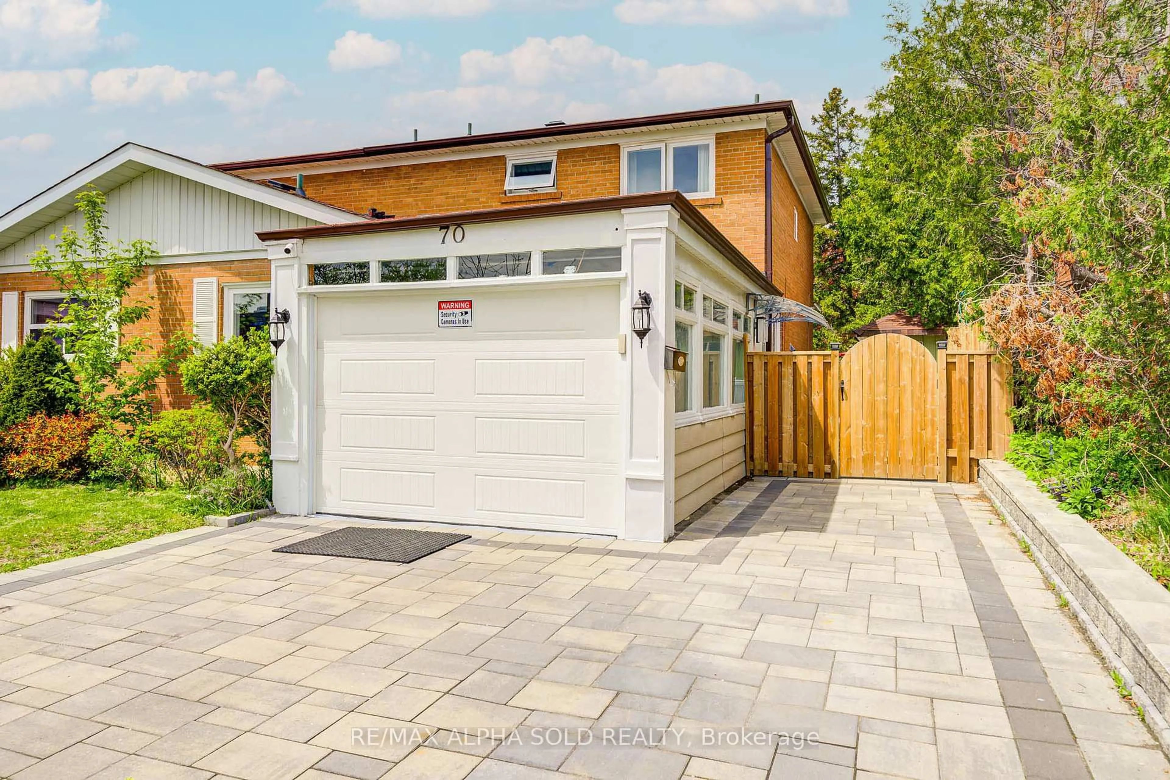 Home with brick exterior material, street for 70 Clydesdale Dr, Toronto Ontario M2J 3N2