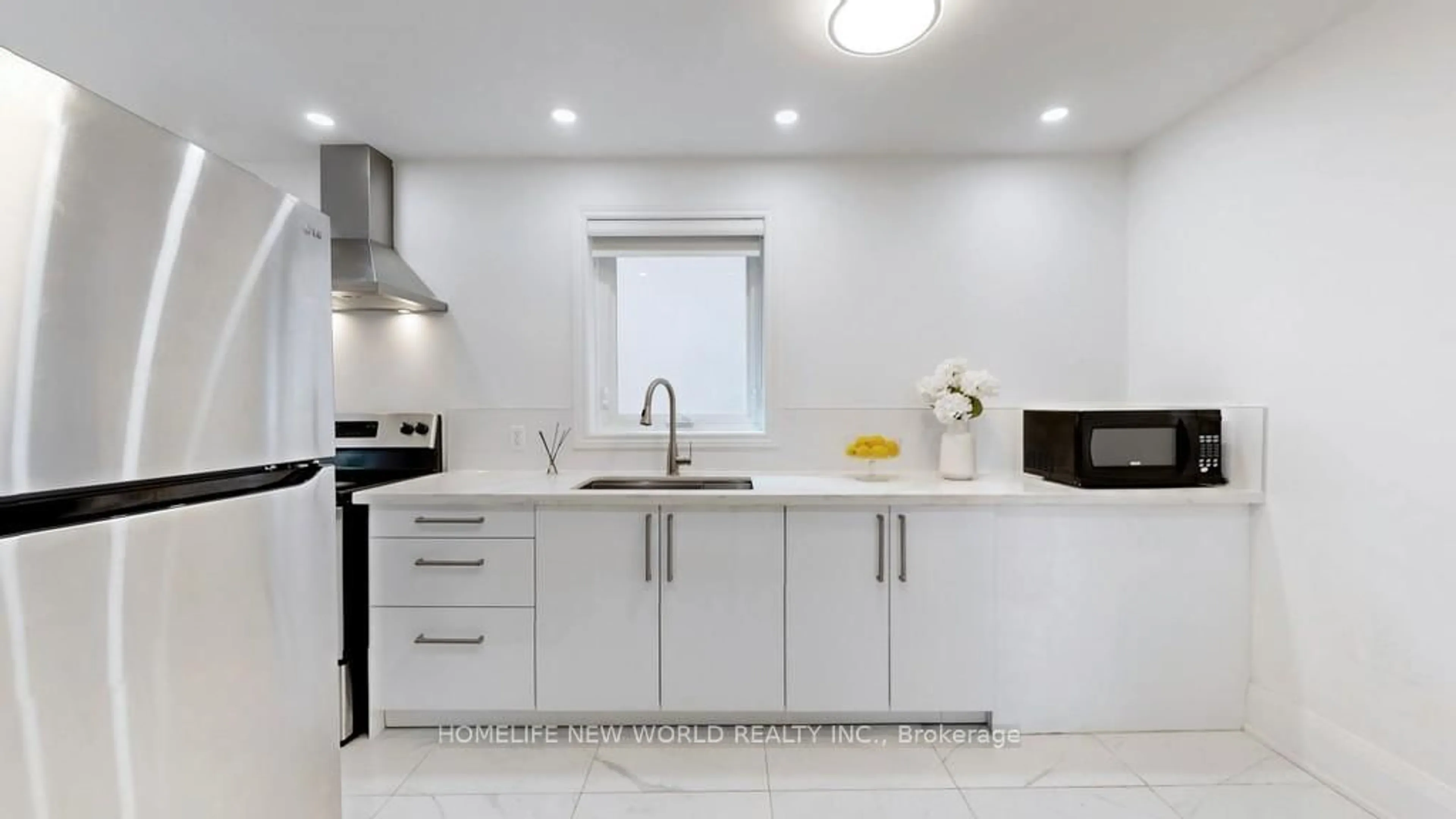 Contemporary kitchen, ceramic/tile floor for 14 Franklin Ave, Toronto Ontario M2N 1B6