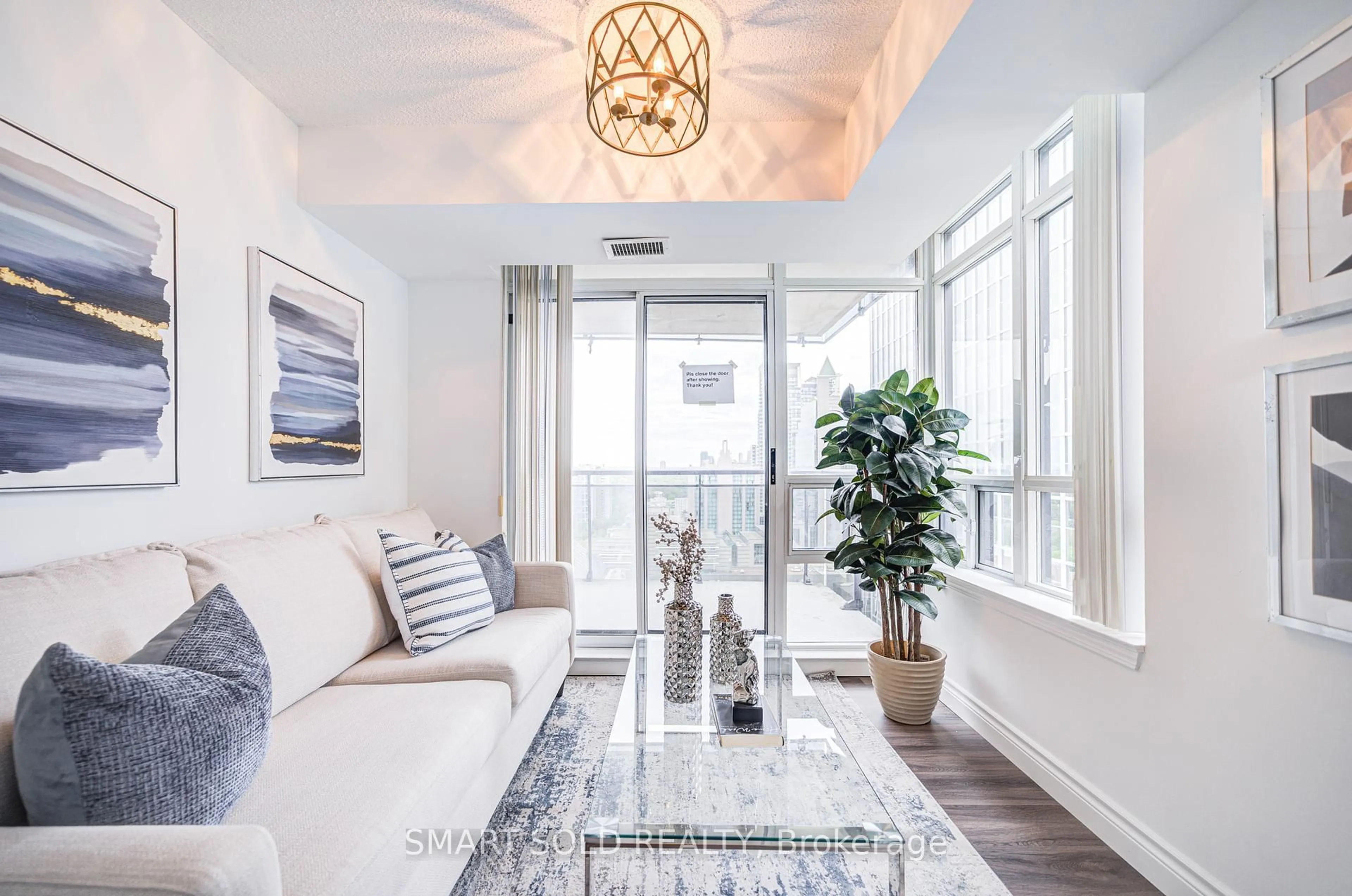 Living room with furniture, unknown for 155 Beecroft Rd #2311, Toronto Ontario M2N 7C6